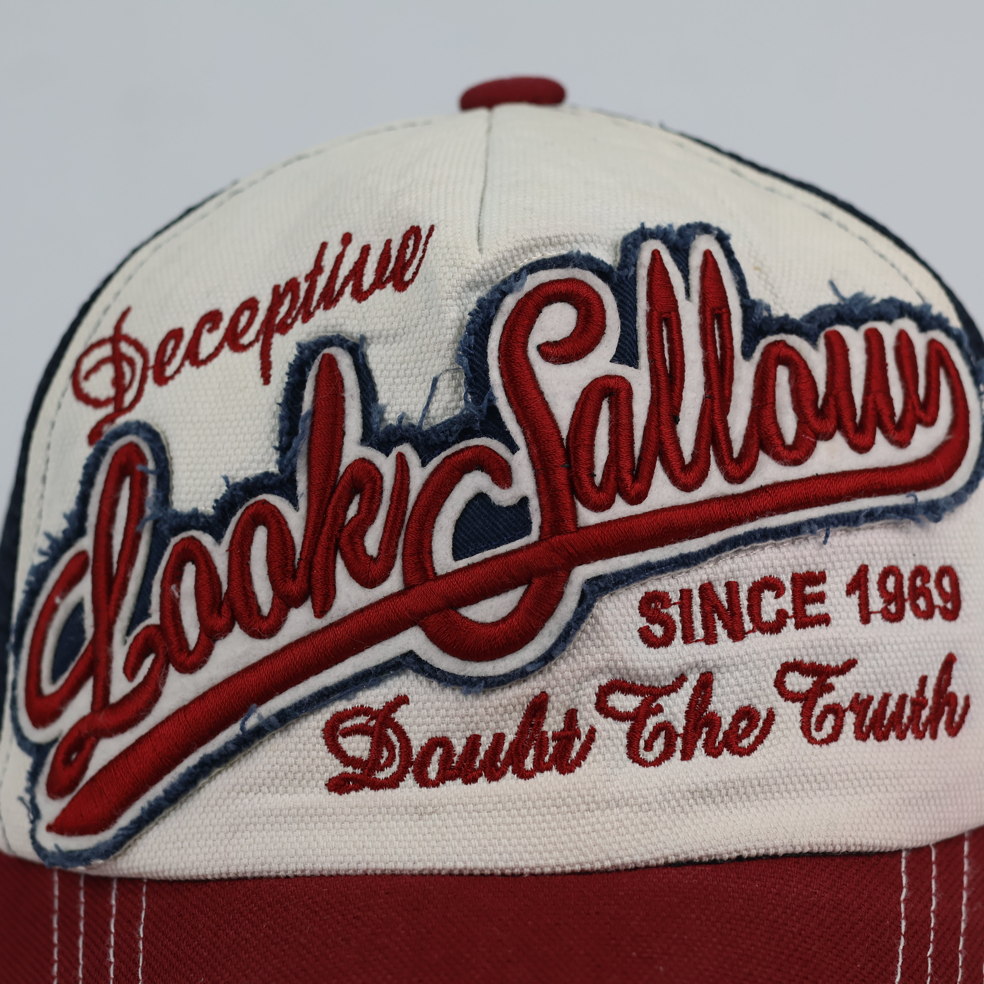 Vintage CapKorea Distressed Graphic Trucker Hat
