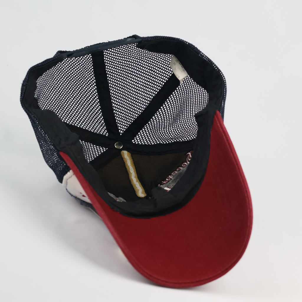 Vintage CapKorea Distressed Graphic Trucker Hat