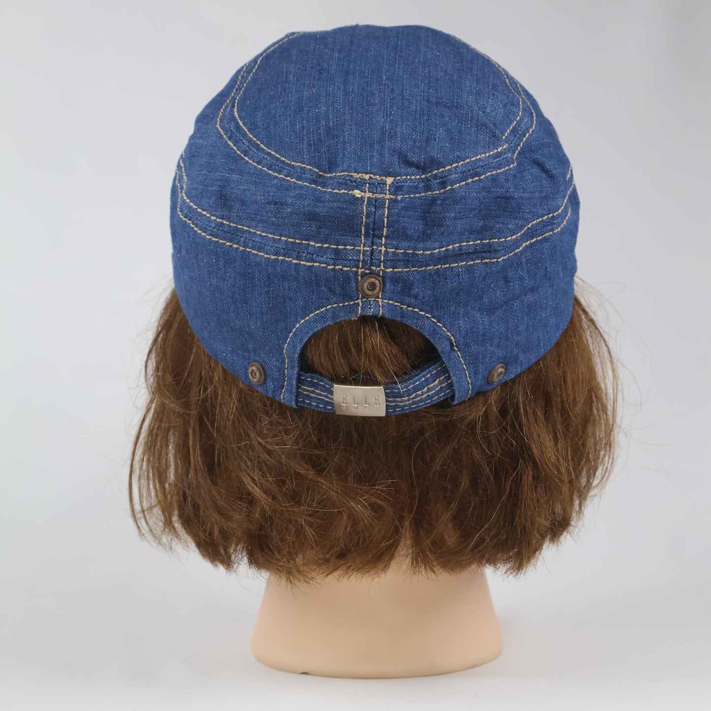 ELLE Golf Denim Military Style Hat