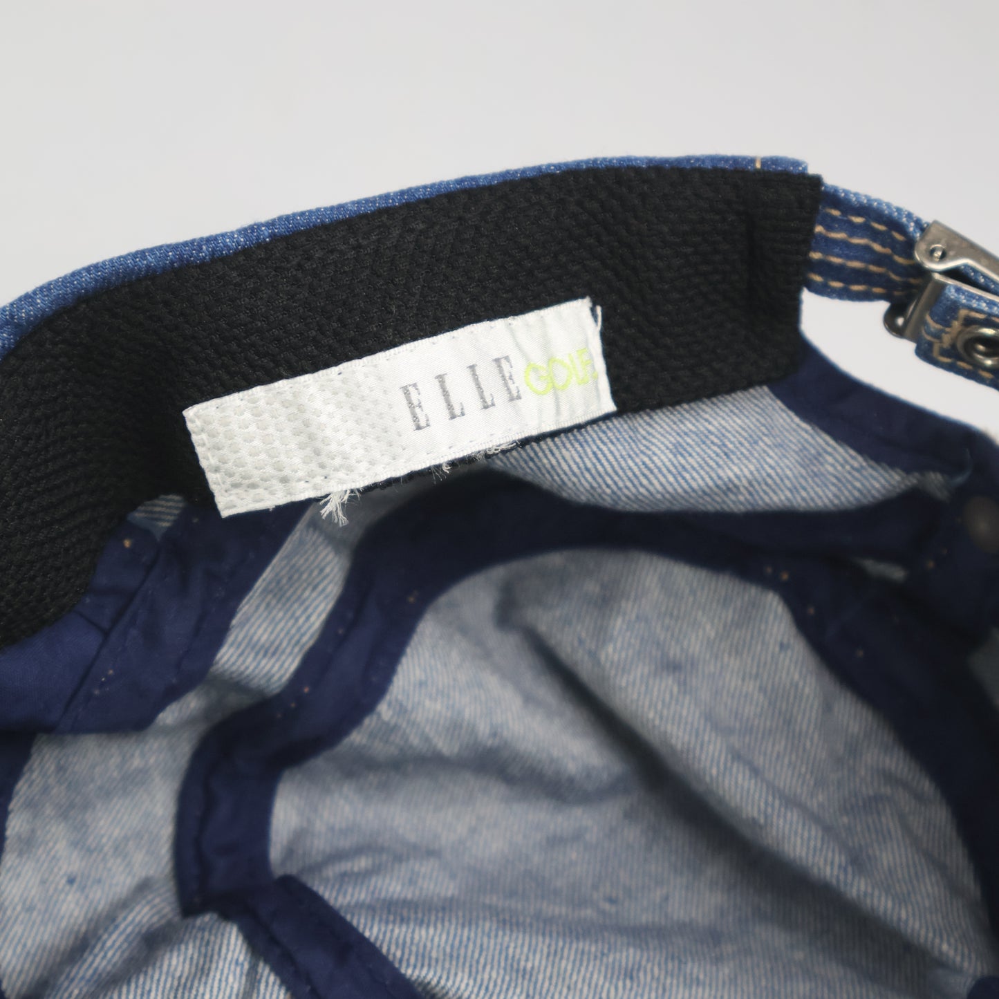 ELLE Golf Denim Military Style Hat