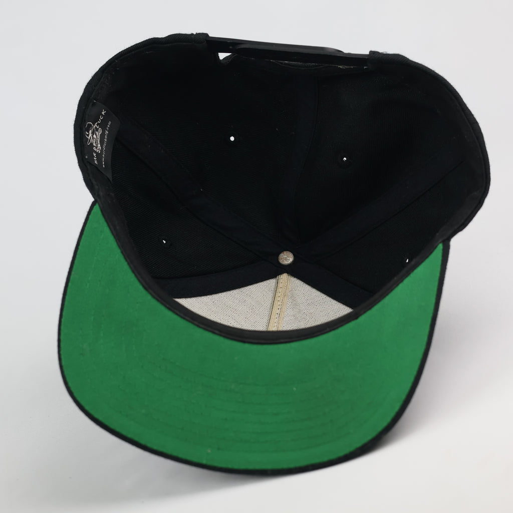 Hard Luck Skateboards Embroidered Cap – Black / Green