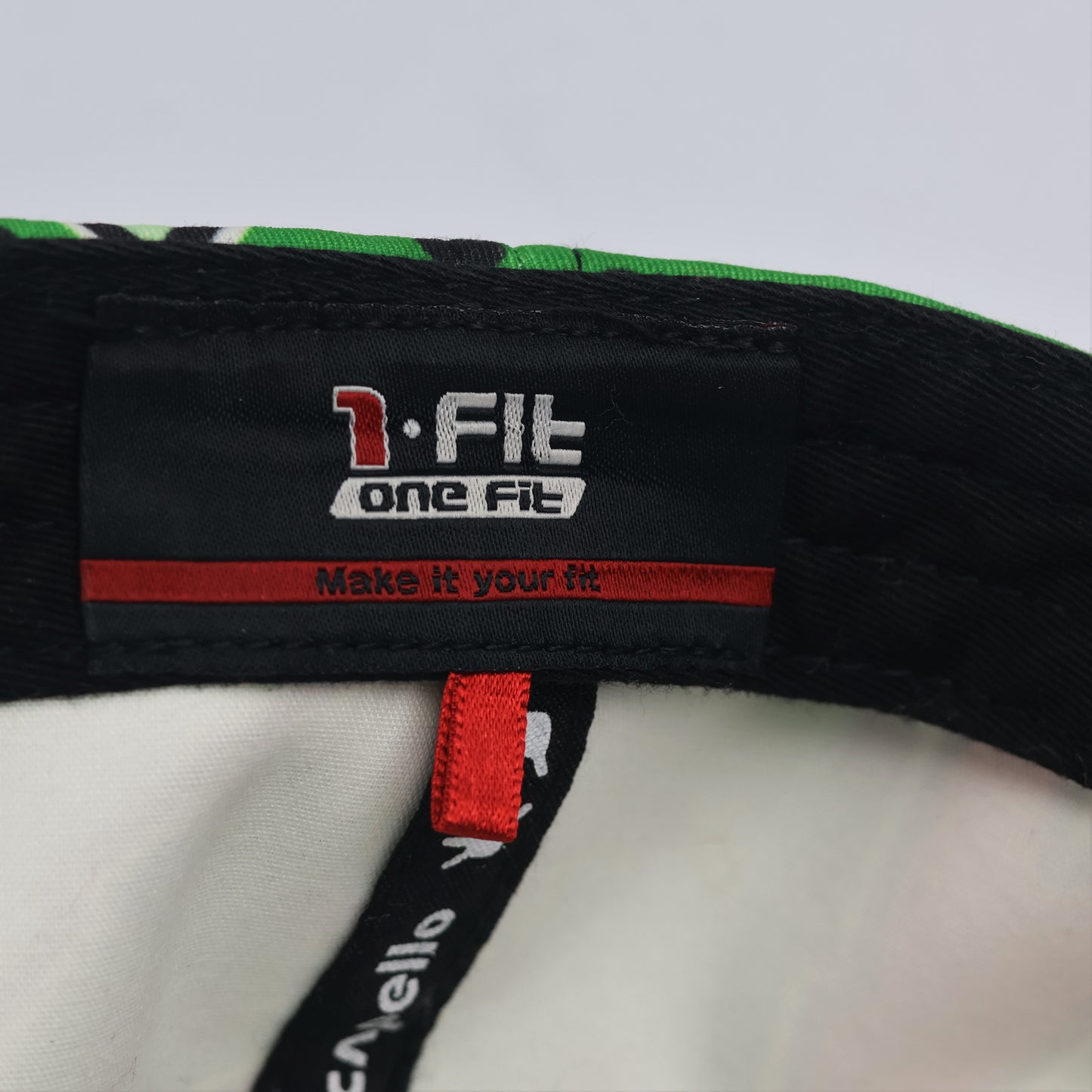 Capello Toylabel Green Polka Dot Graphic Snapback Thrifted Hat