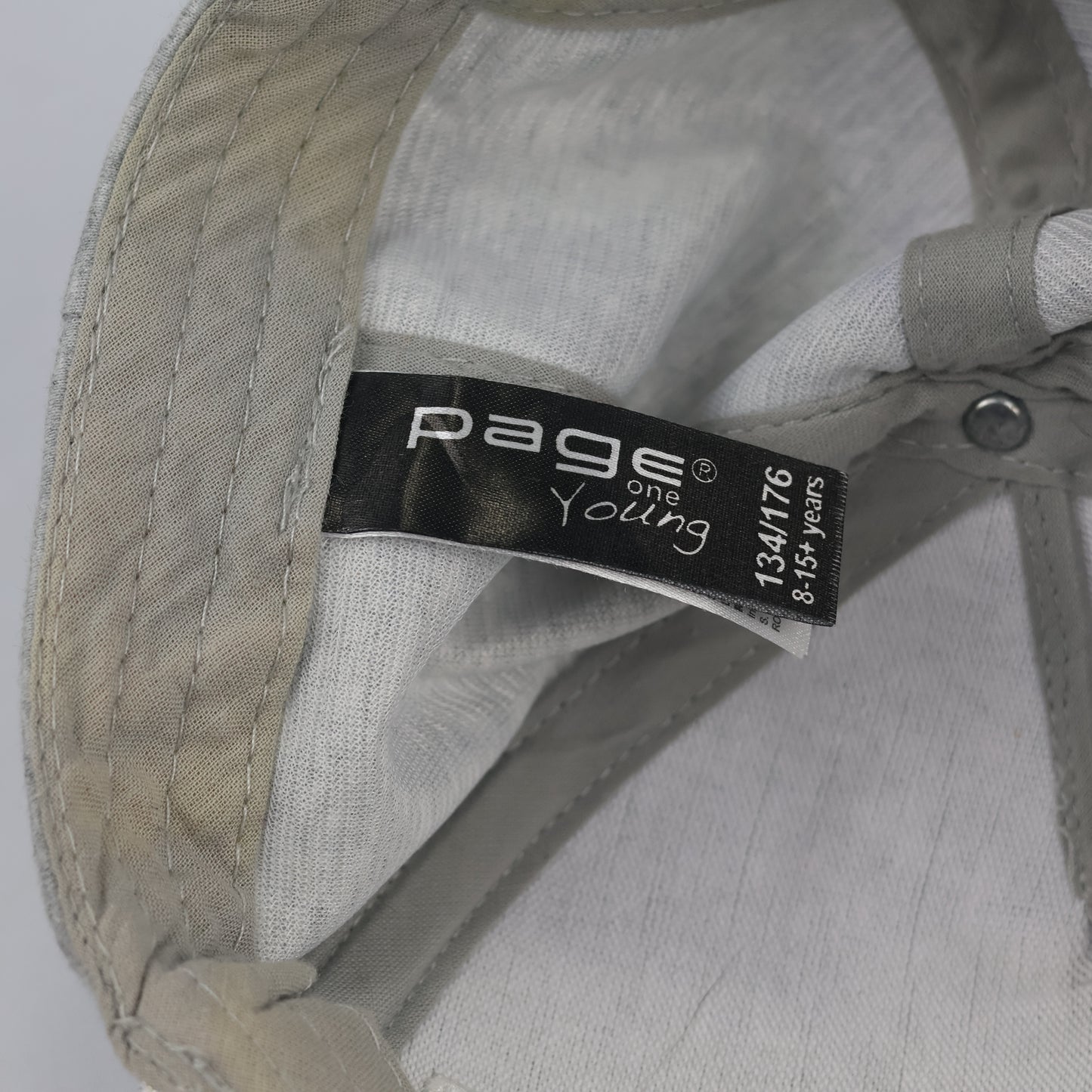 Youth Girls' Adjustable LOVE Thrifted  Snapback – Silver Glitter & Sequin Detail