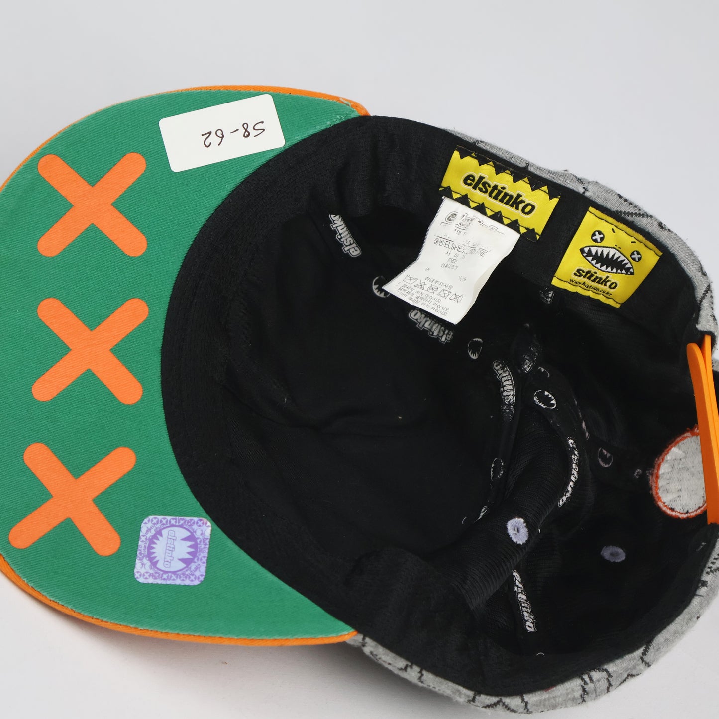 Elstinko "Stinko" 3D Monster Face Snapback Cap