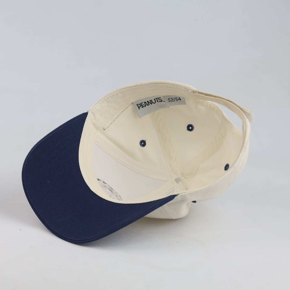 Thrifted Peanuts Social Club Snoopy Two-Tone Baseball Cap | 10203