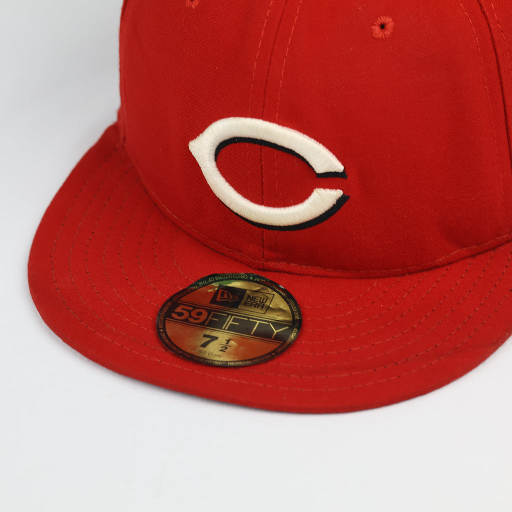 Vintage New Era 59FIFTY Cincinnati Reds Fitted Thrifted Hat