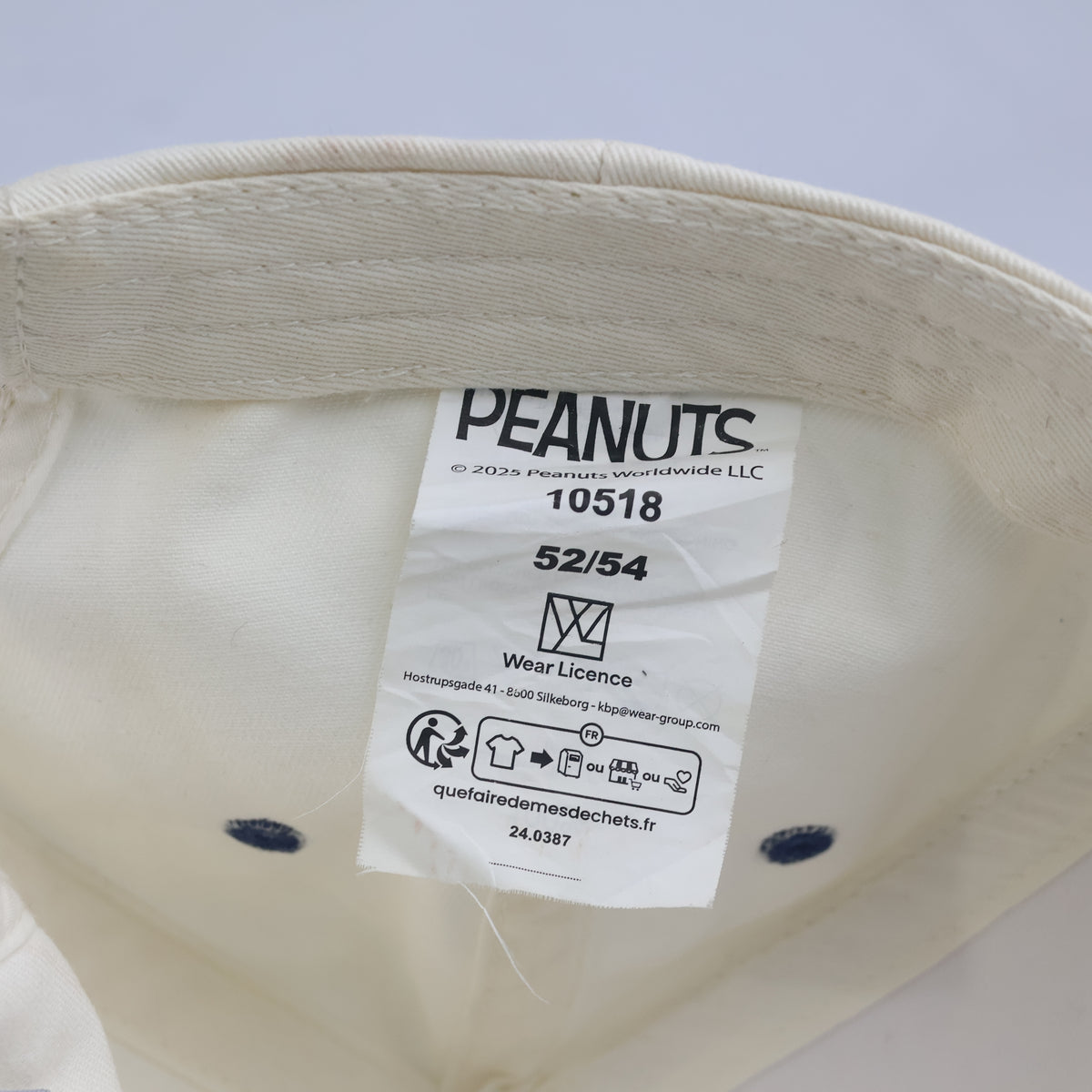 Thrifted Peanuts Social Club Snoopy Two-Tone Baseball Cap | 10203