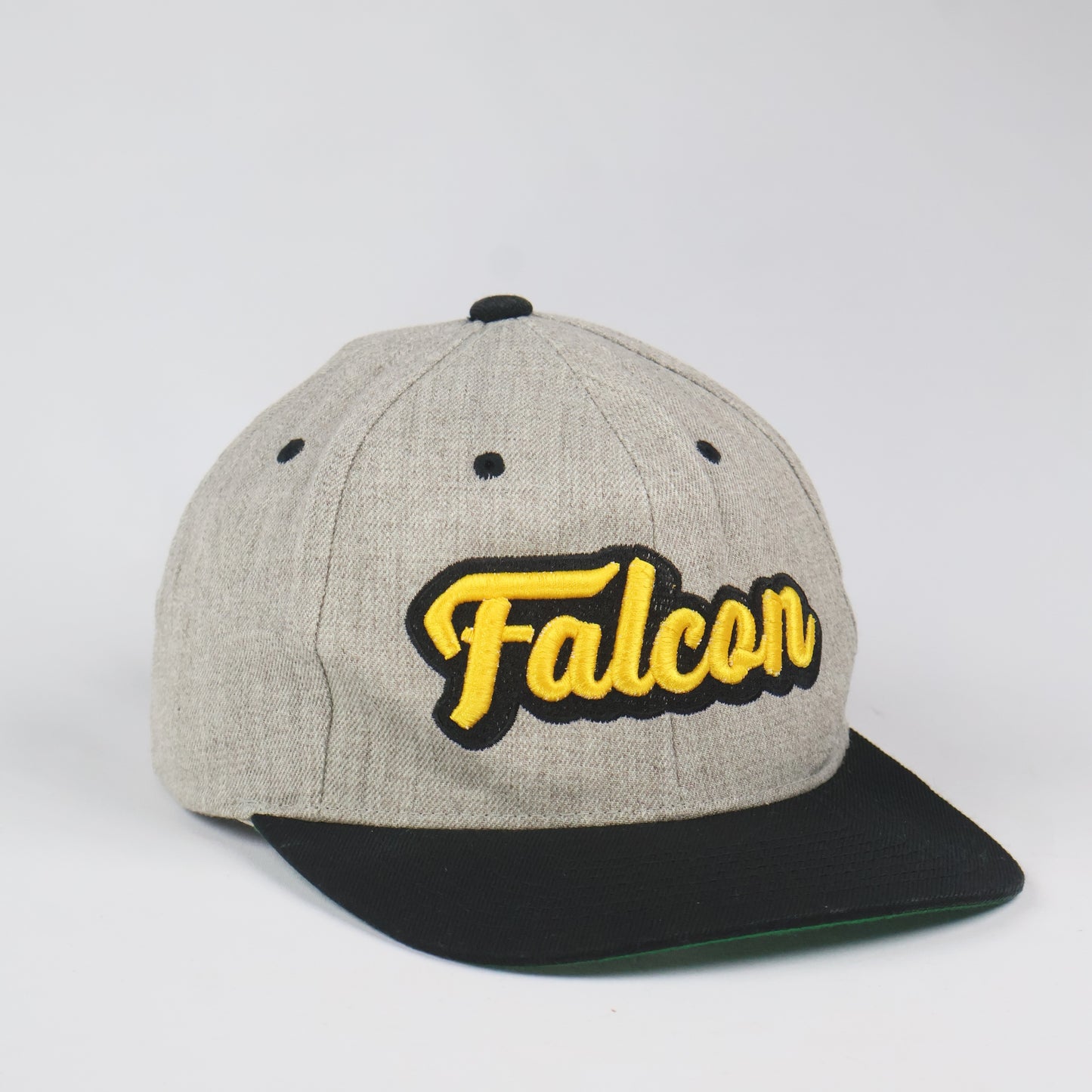 Yupoong Classics "Falcon" Green Bottom Snapback