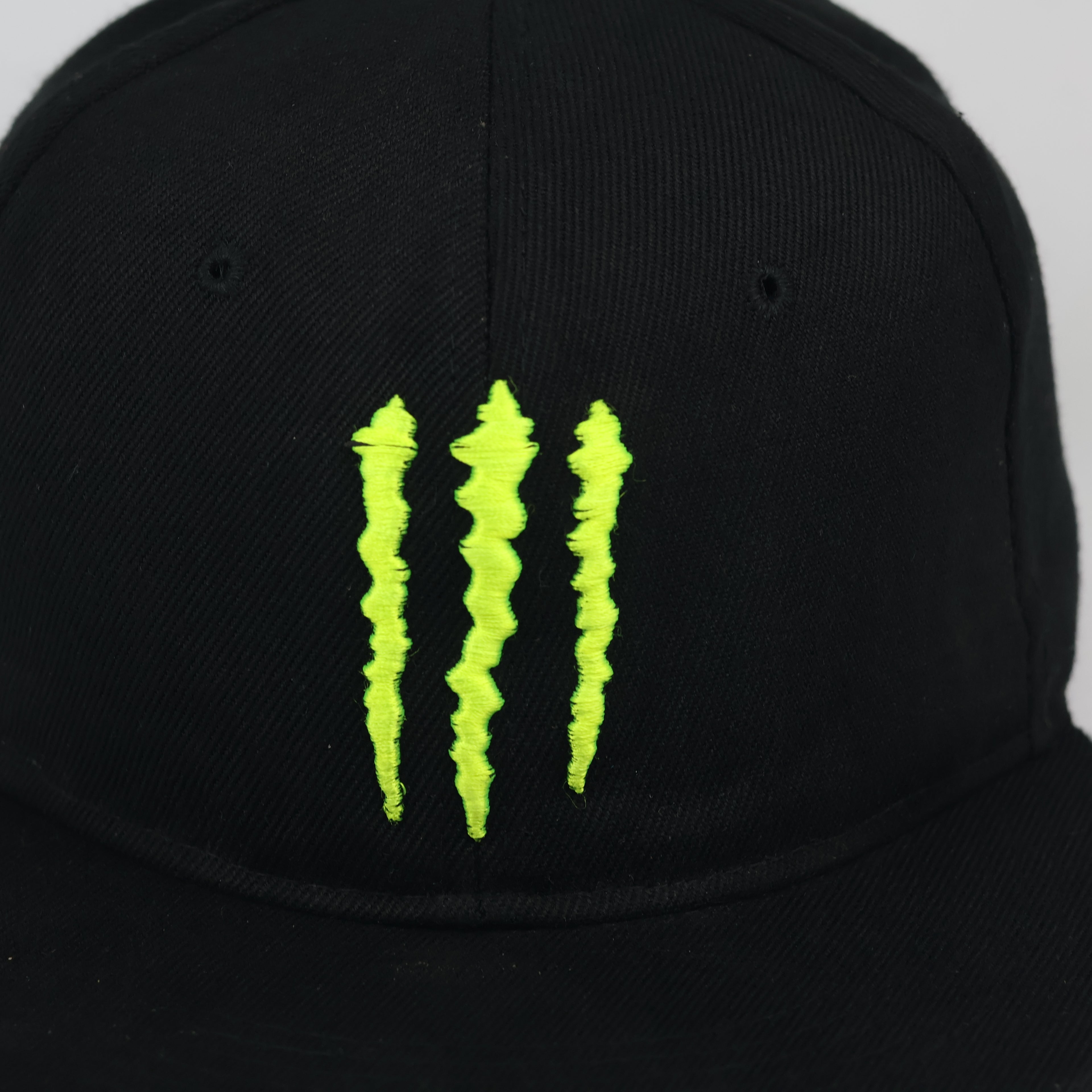 Thrifted Y2K Monster Energy Snapback Cap (56-58cm)
