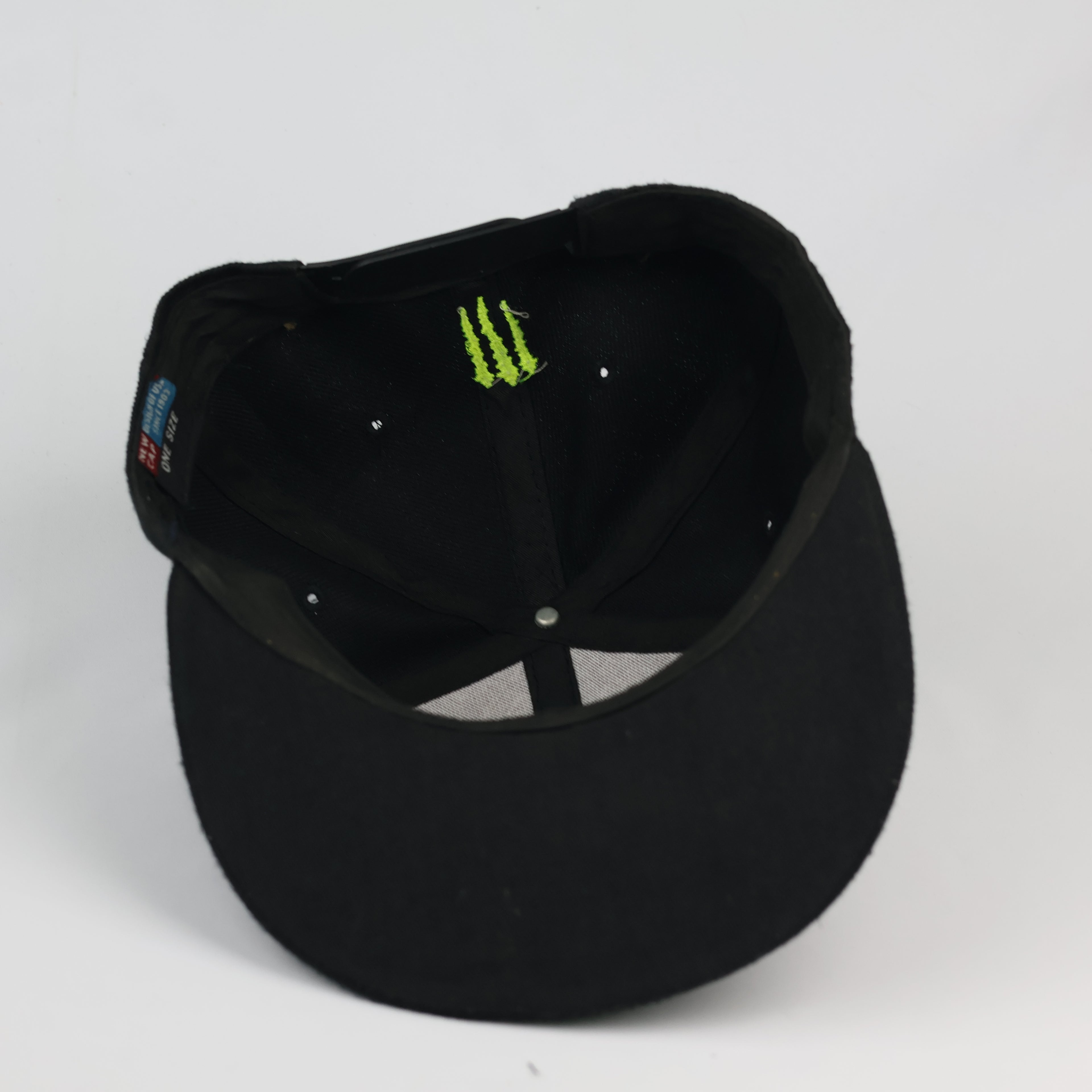 Thrifted Y2K Monster Energy Snapback Cap (56-58cm)