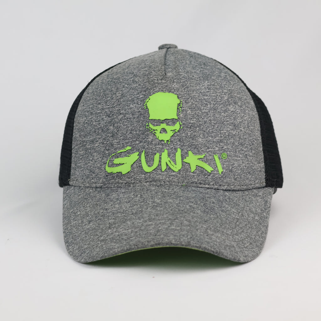 Gunki Streetwear Skull Graphic Mesh Trucker Hat