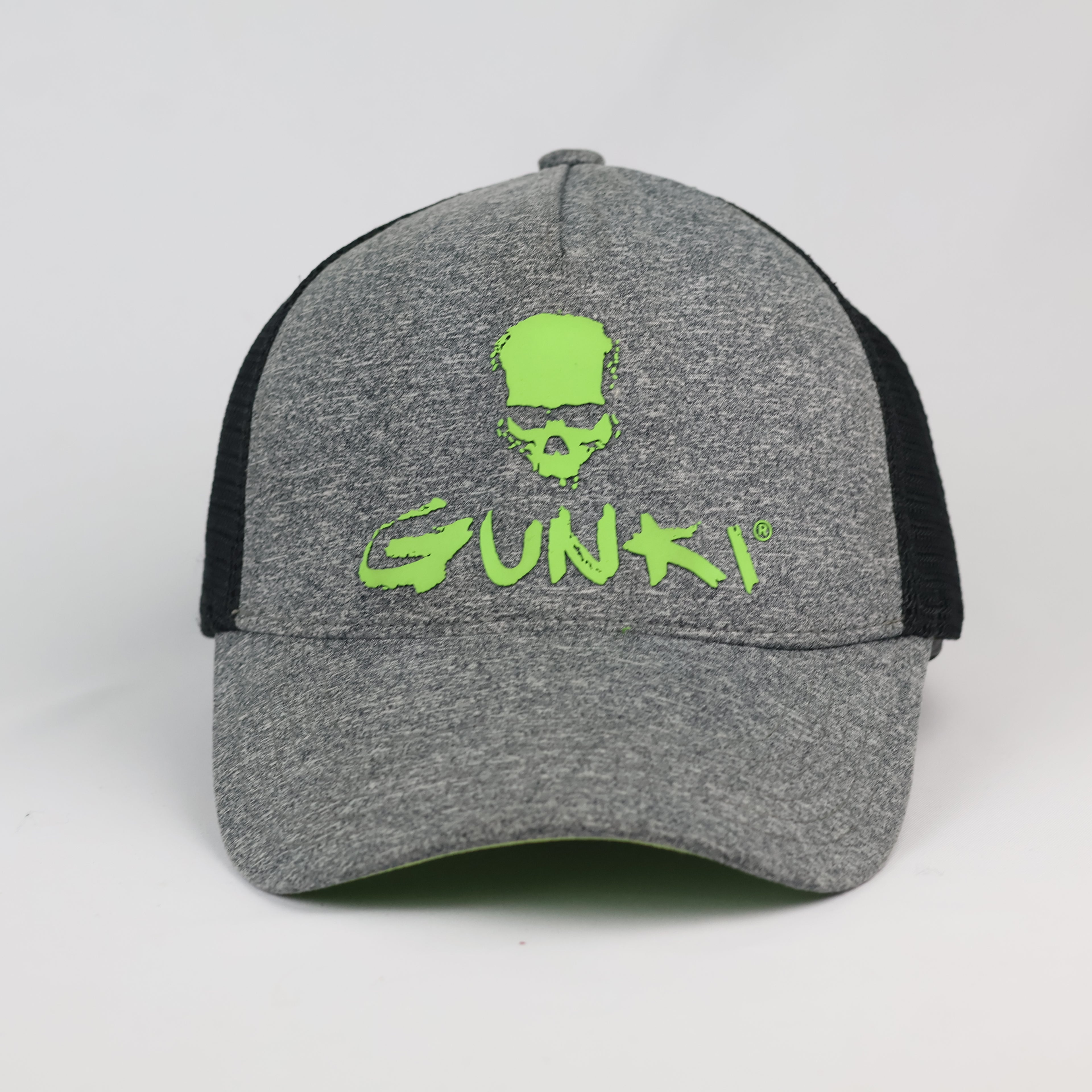 Gunki Streetwear Skull Graphic Mesh Trucker Hat