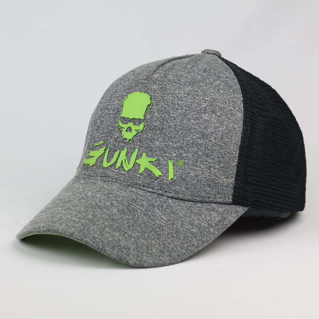 Gunki Streetwear Skull Graphic Mesh Trucker Hat