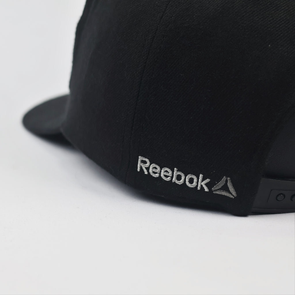 Vintage Reebok "Attitude Is Everything" Thrifted Snapback - Black | Size M-58