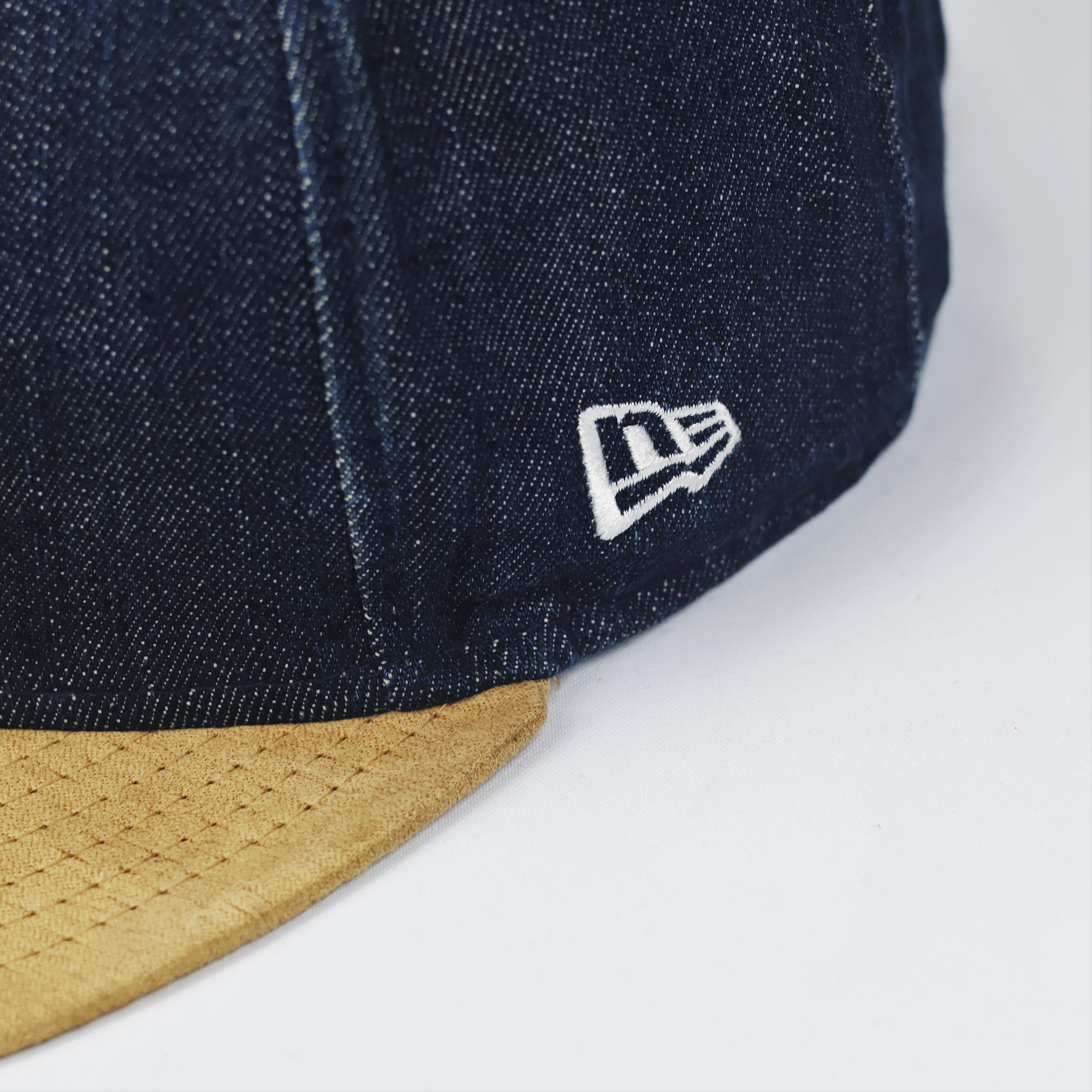 Vintage Superman DC Comics New Era Thrifted Snapback - Blue Denim & Tan Contrast