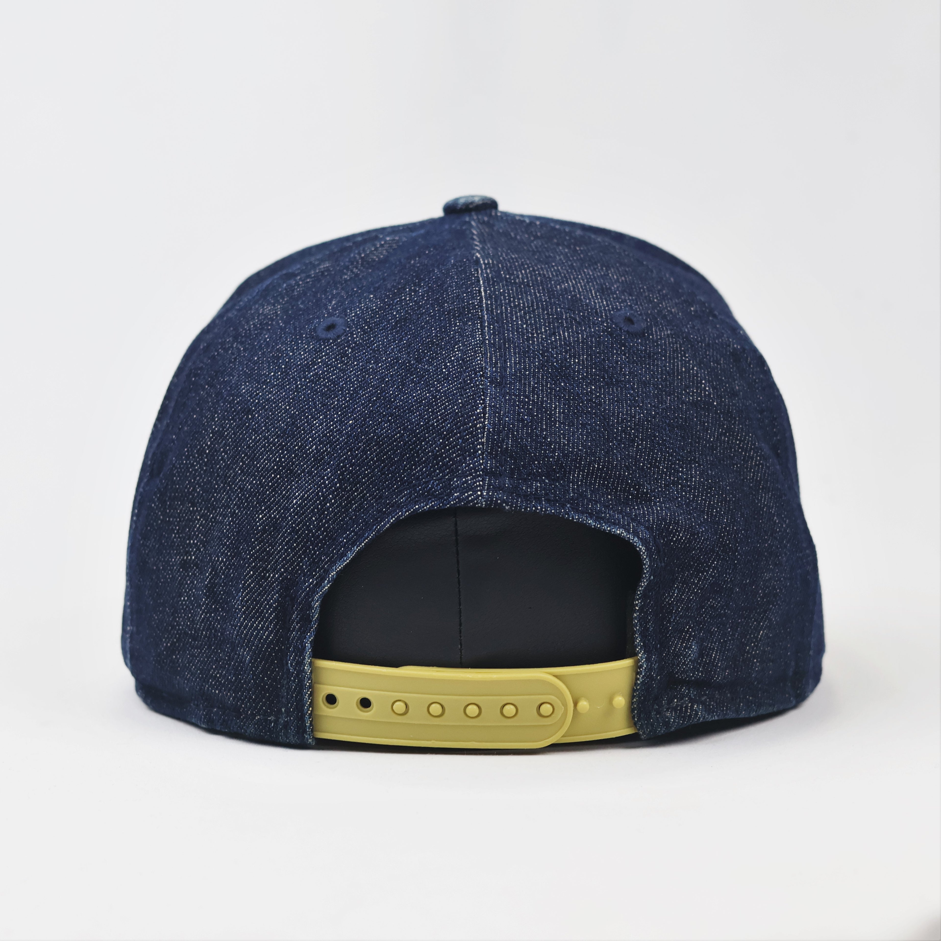 Vintage Superman DC Comics New Era Thrifted Snapback - Blue Denim & Tan Contrast