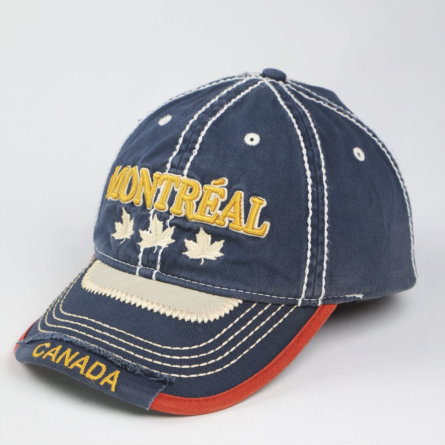 Vintage Style Montréal Canada Souvenir Dad Hat