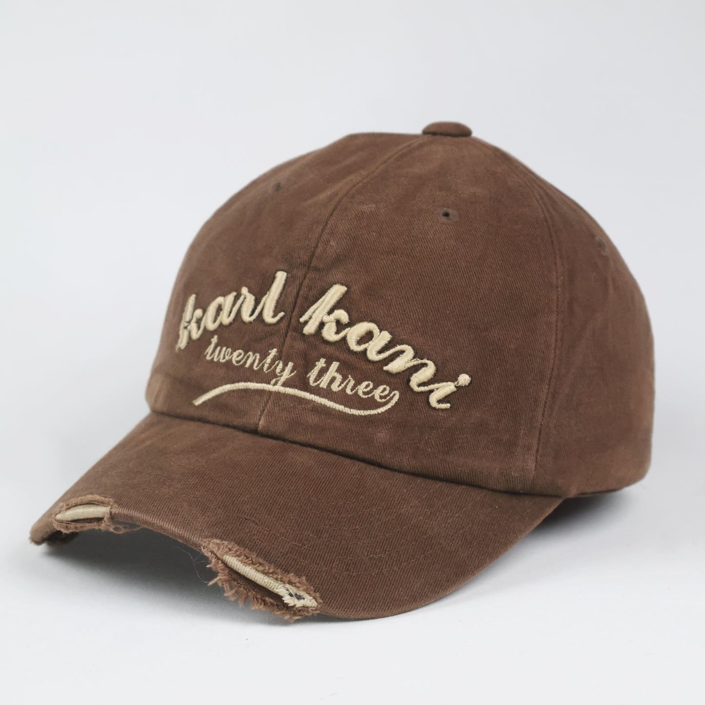 Official Karl Kani Vintage Distressed Cap - Brown