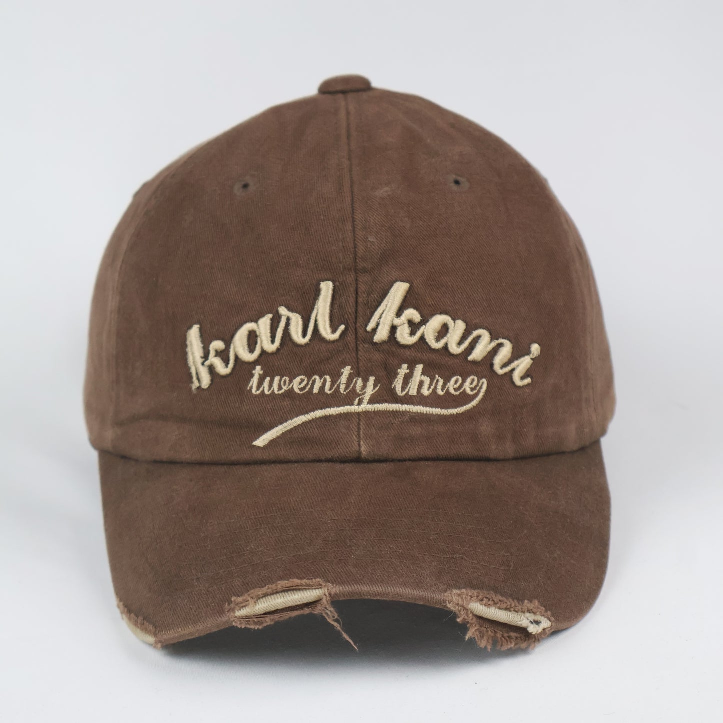 Official Karl Kani Vintage Distressed Cap - Brown