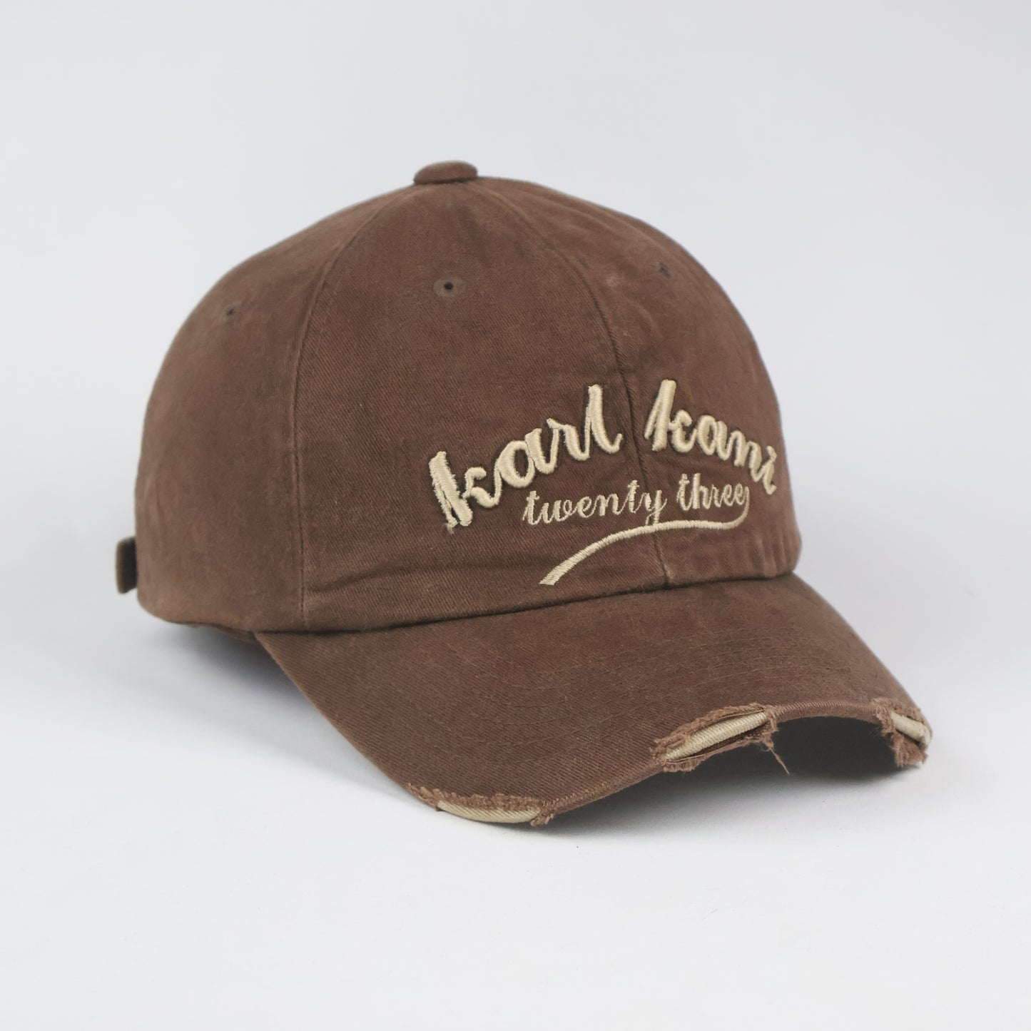 Official Karl Kani Vintage Distressed Cap - Brown