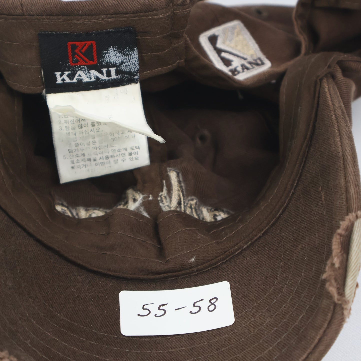 Official Karl Kani Vintage Distressed Cap - Brown