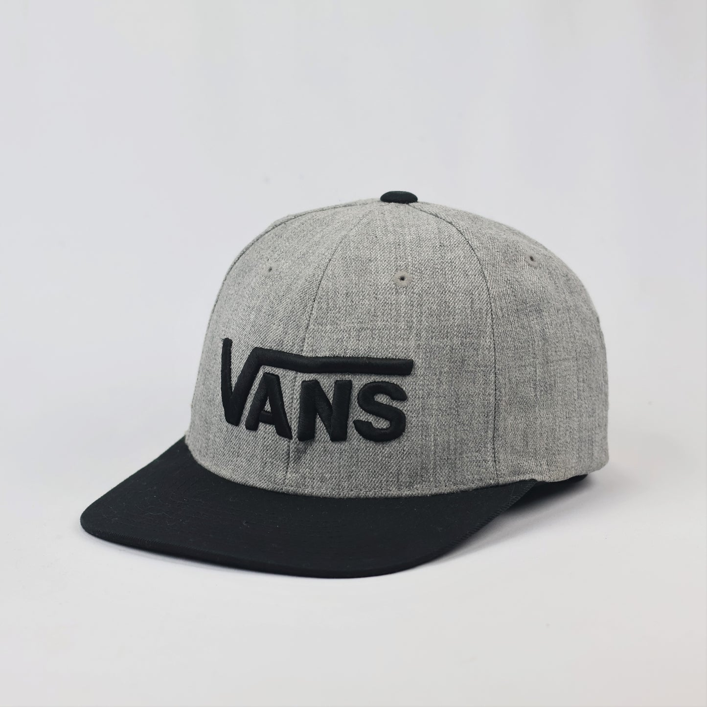 Vintage Vans Embroidered Logo Snapback Thrifted Hat - Streetwear Aesthetic