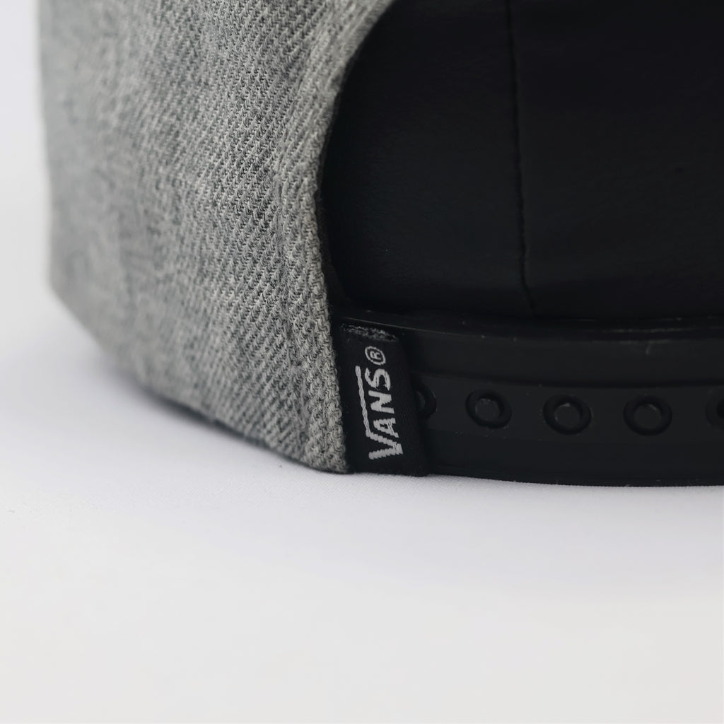 Vintage Vans Embroidered Logo Snapback Thrifted Hat - Streetwear Aesthetic