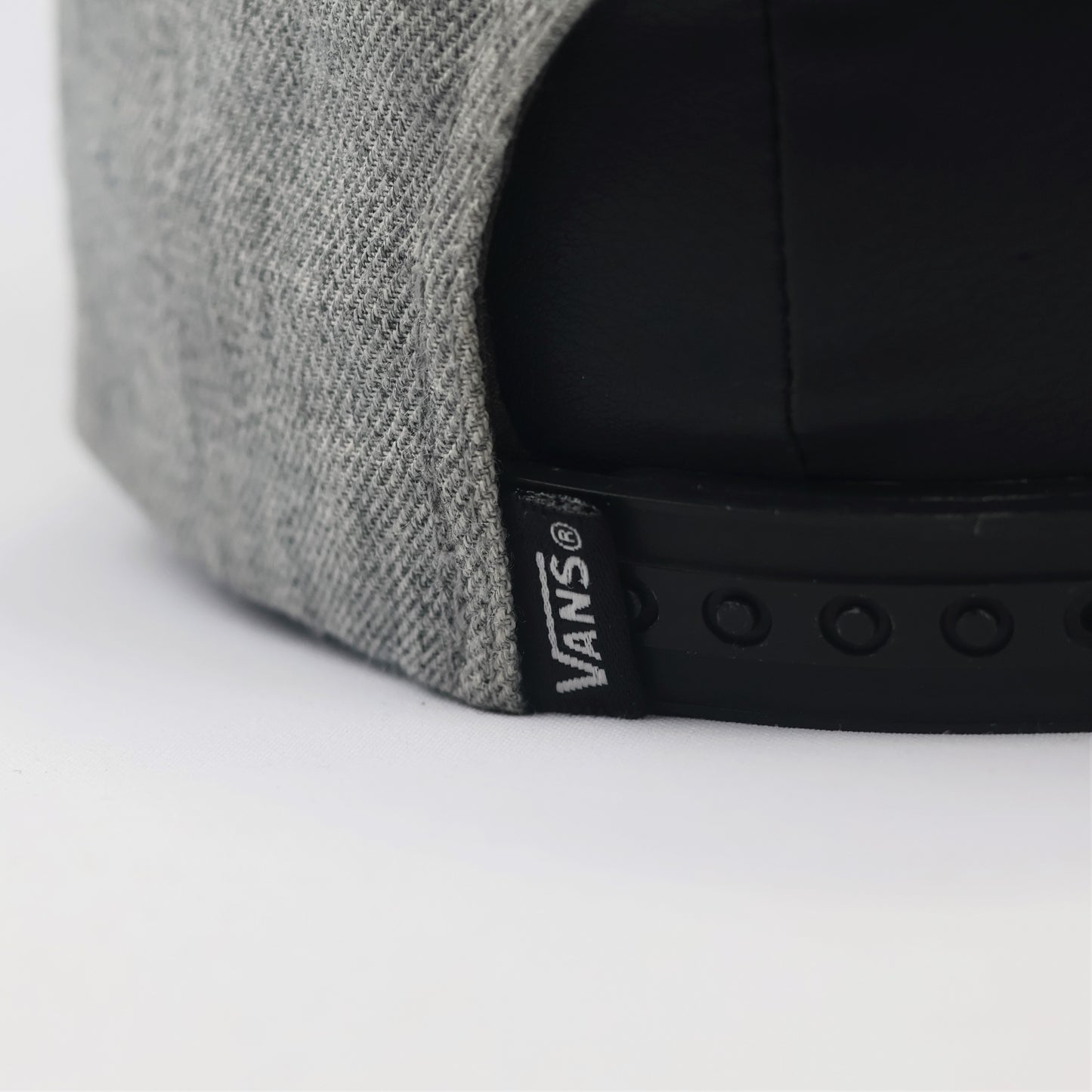 Vintage Vans Embroidered Logo Snapback Thrifted Hat - Streetwear Aesthetic