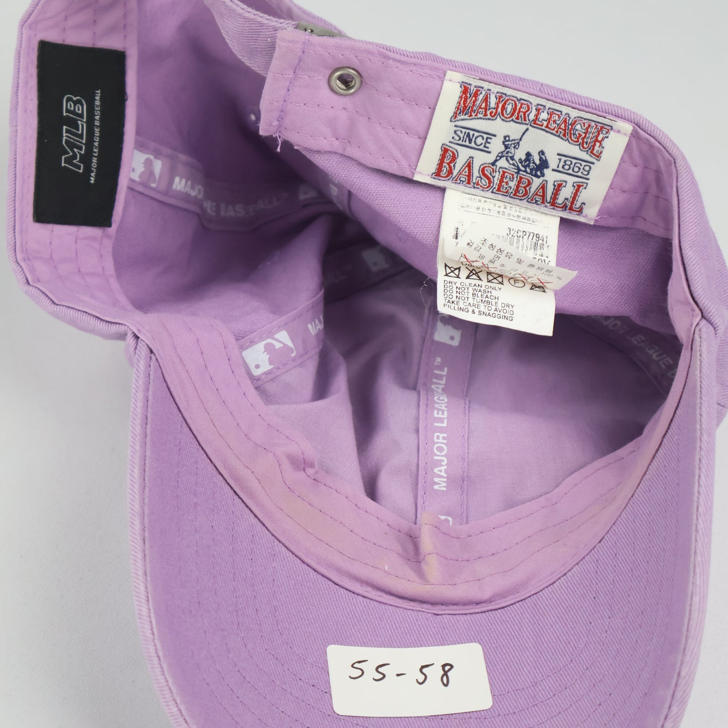 Official New York Yankees Pastel Purple Cap
