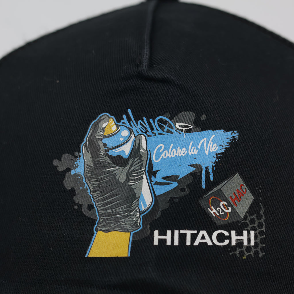 Beechfield Hitachi Colore la Vie Black Trucker Hat