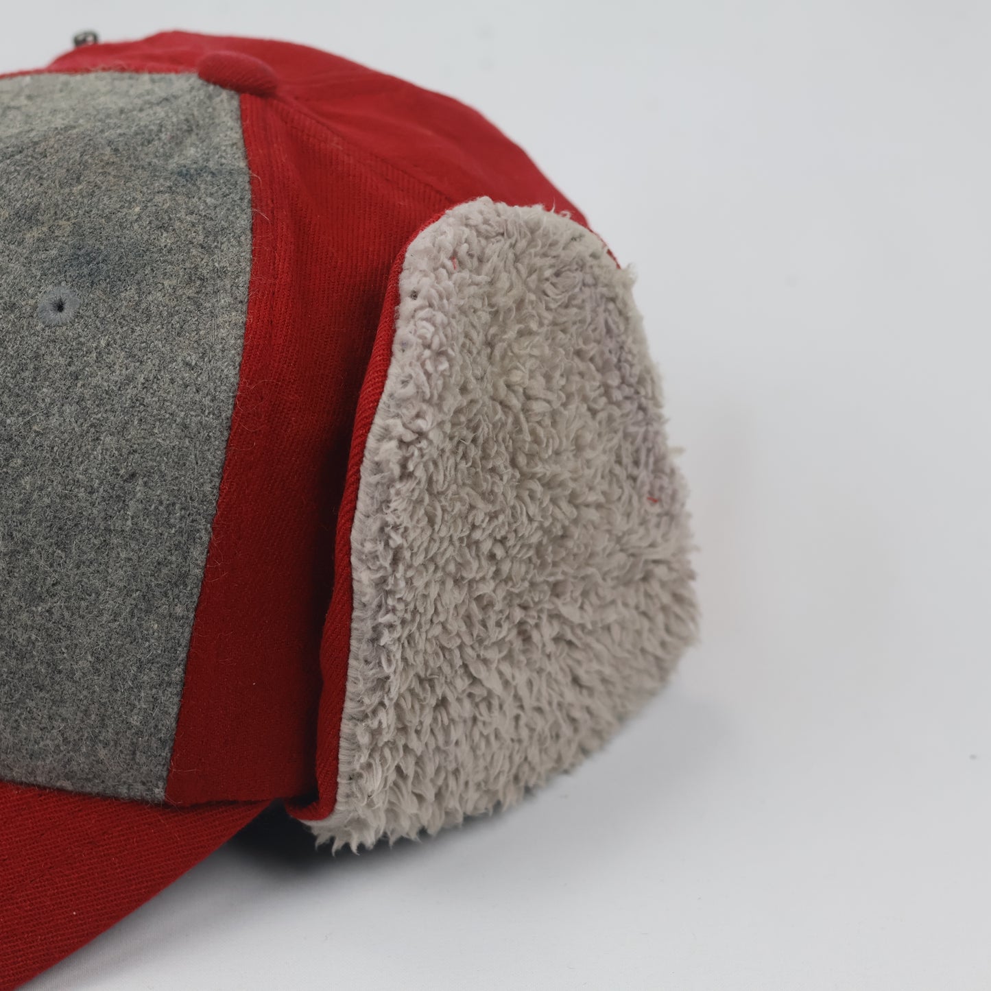 Vintage Boston Red Sox Baseball Trapper Thrifted Cap | Premium Pre-loved Winter Wear