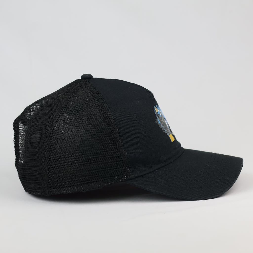 Beechfield Hitachi Colore la Vie Black Trucker Hat