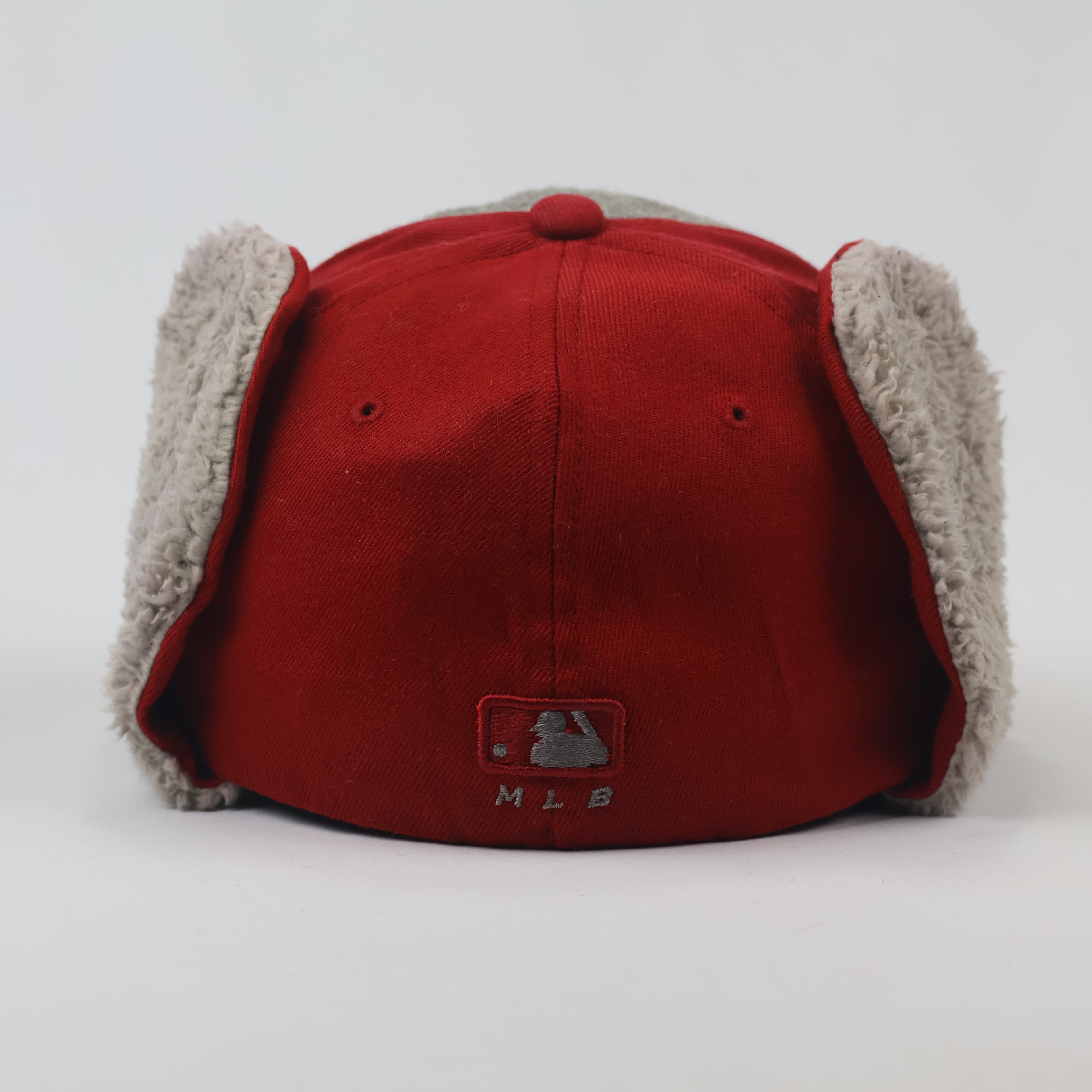 Vintage Boston Red Sox Baseball Trapper Thrifted Cap | Premium Pre-loved Winter Wear