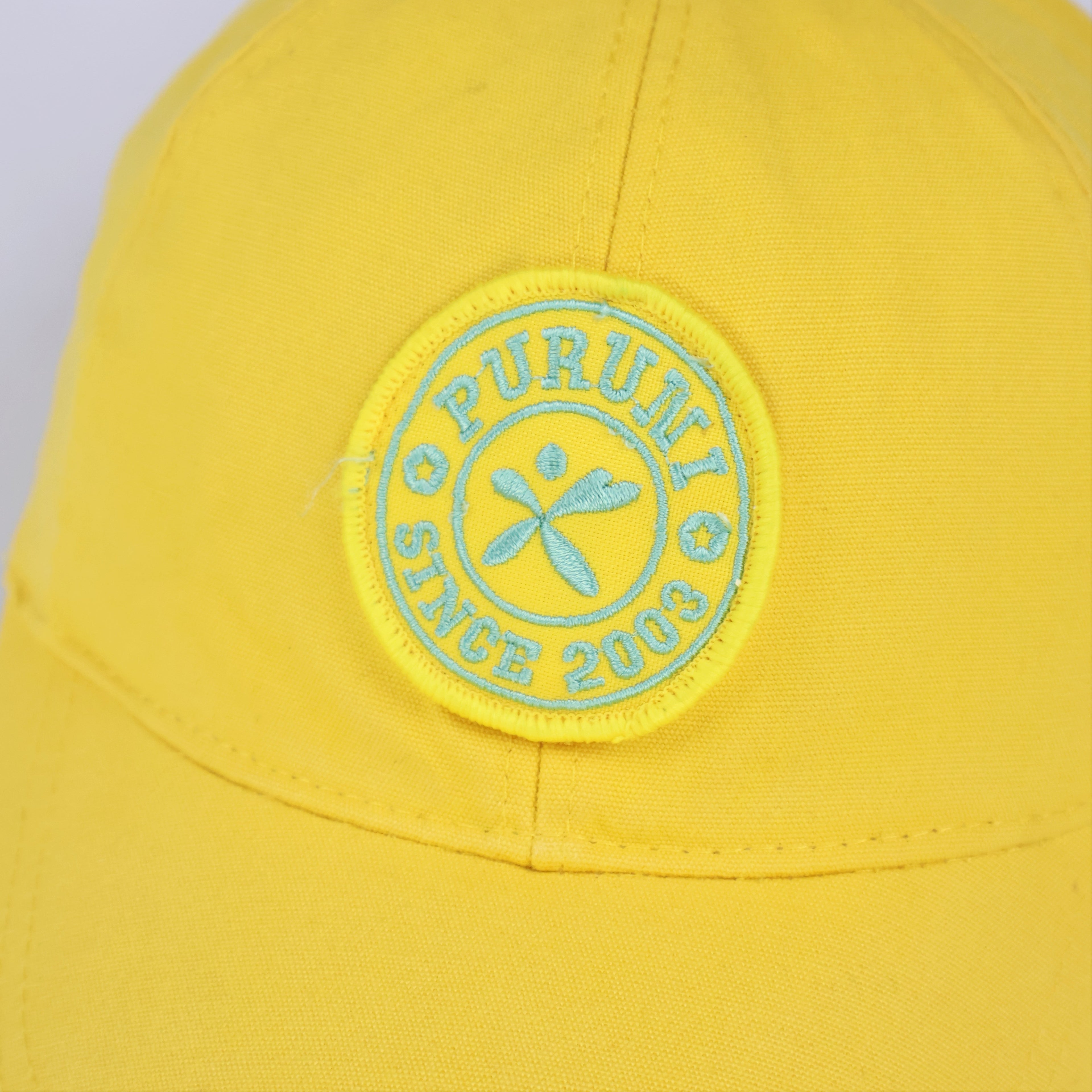 Korean Brand PURUMI Yellow Baseball Cap (53-55cm)