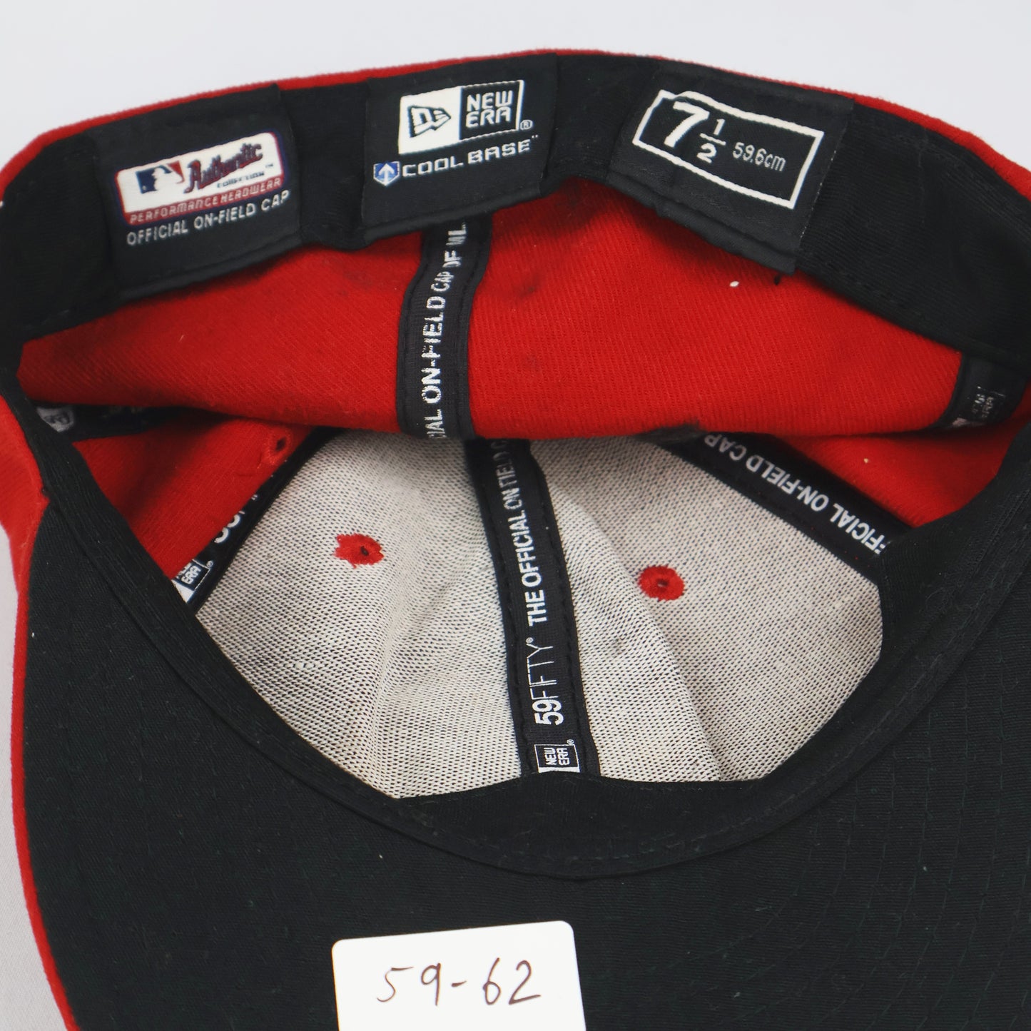 New Era Cardinals COOL BASE Fitted Cap (Size 7 1/2)