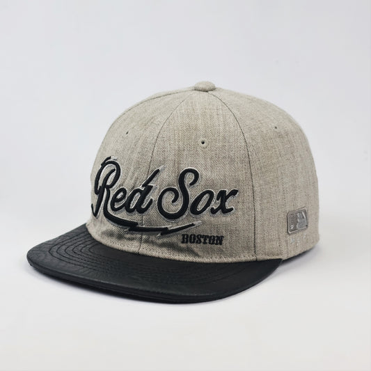Vintage MLB Boston Red Sox Baseball Cap - Grey & Black