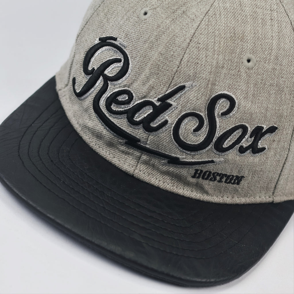 Vintage MLB Boston Red Sox Baseball Cap - Grey & Black