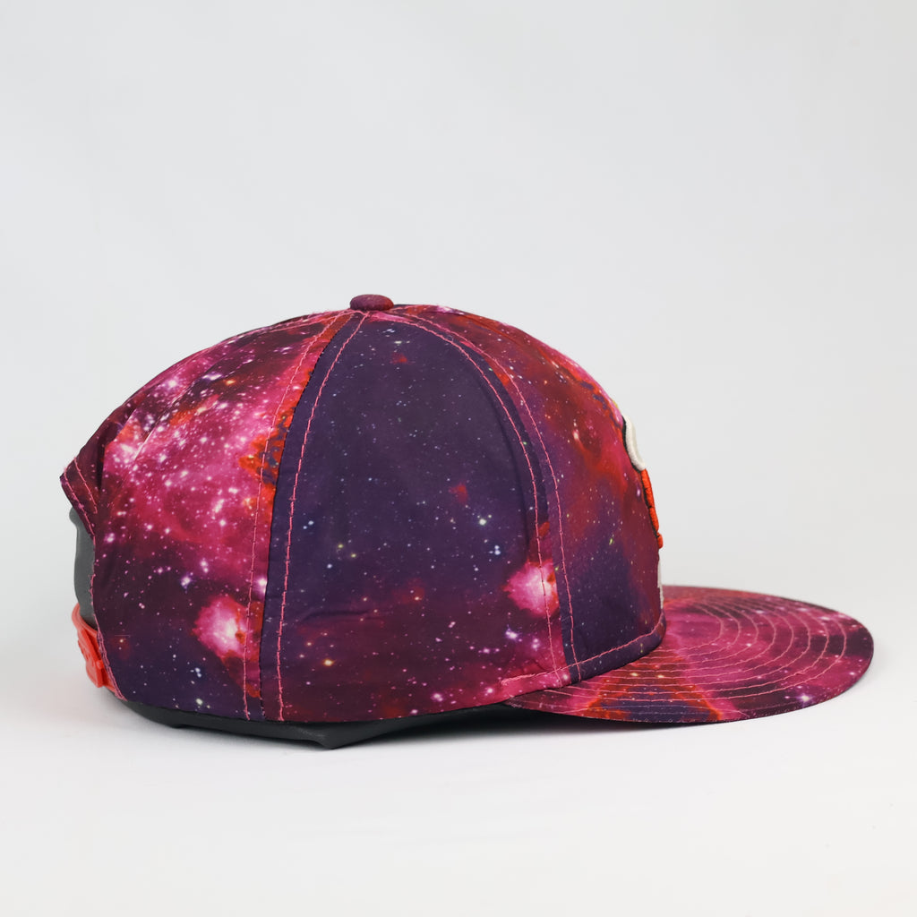 Miami Heat Galaxy Print Snapback Hat Nebula Graphic Cap