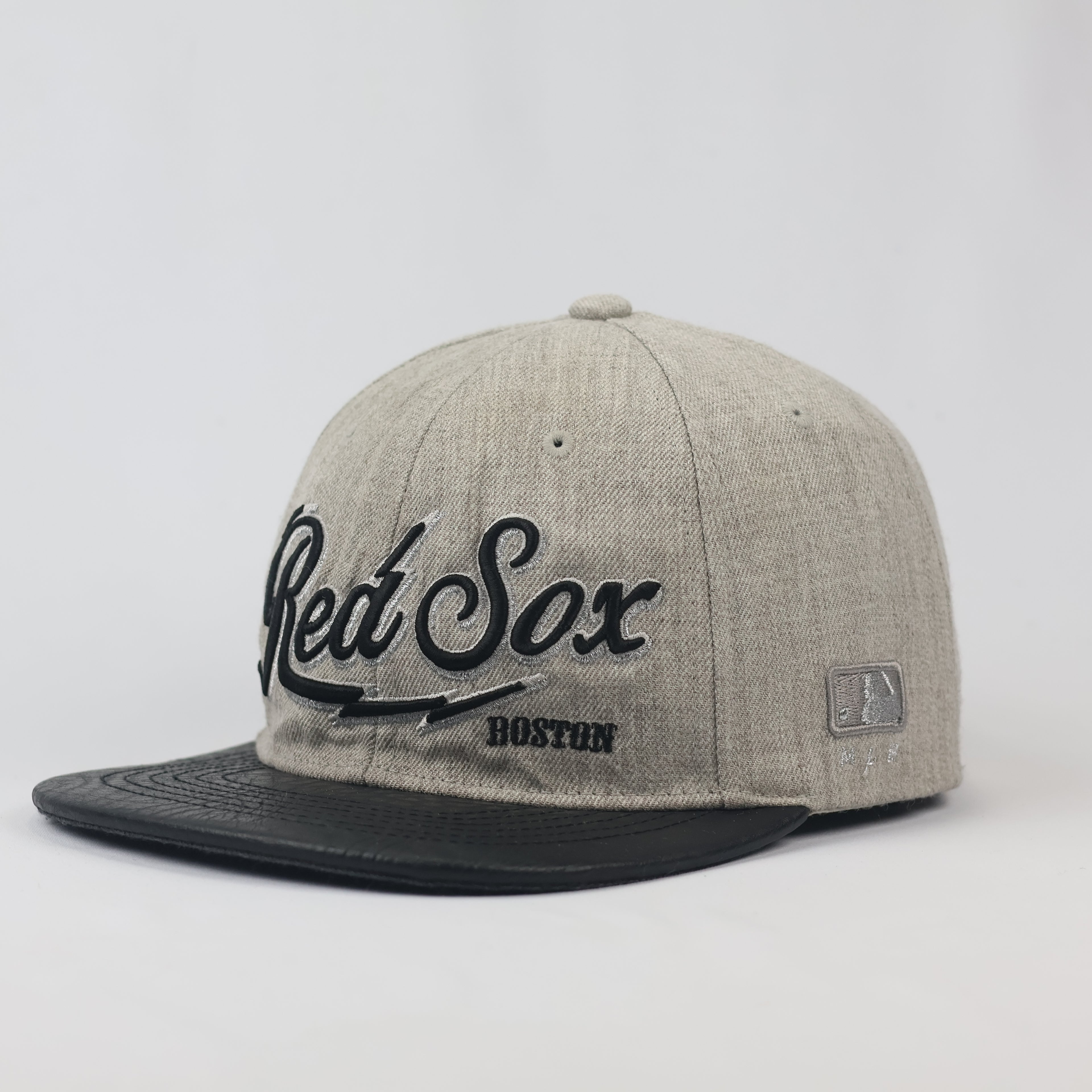 Vintage MLB Boston Red Sox Baseball Cap - Grey & Black