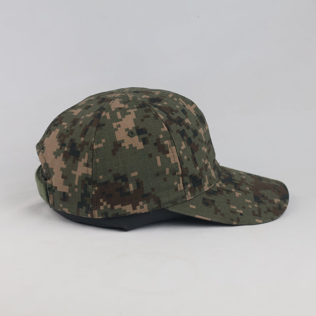 Thrifted Digital Camo Ripstop Military Cap (57-59 cm) | 10209