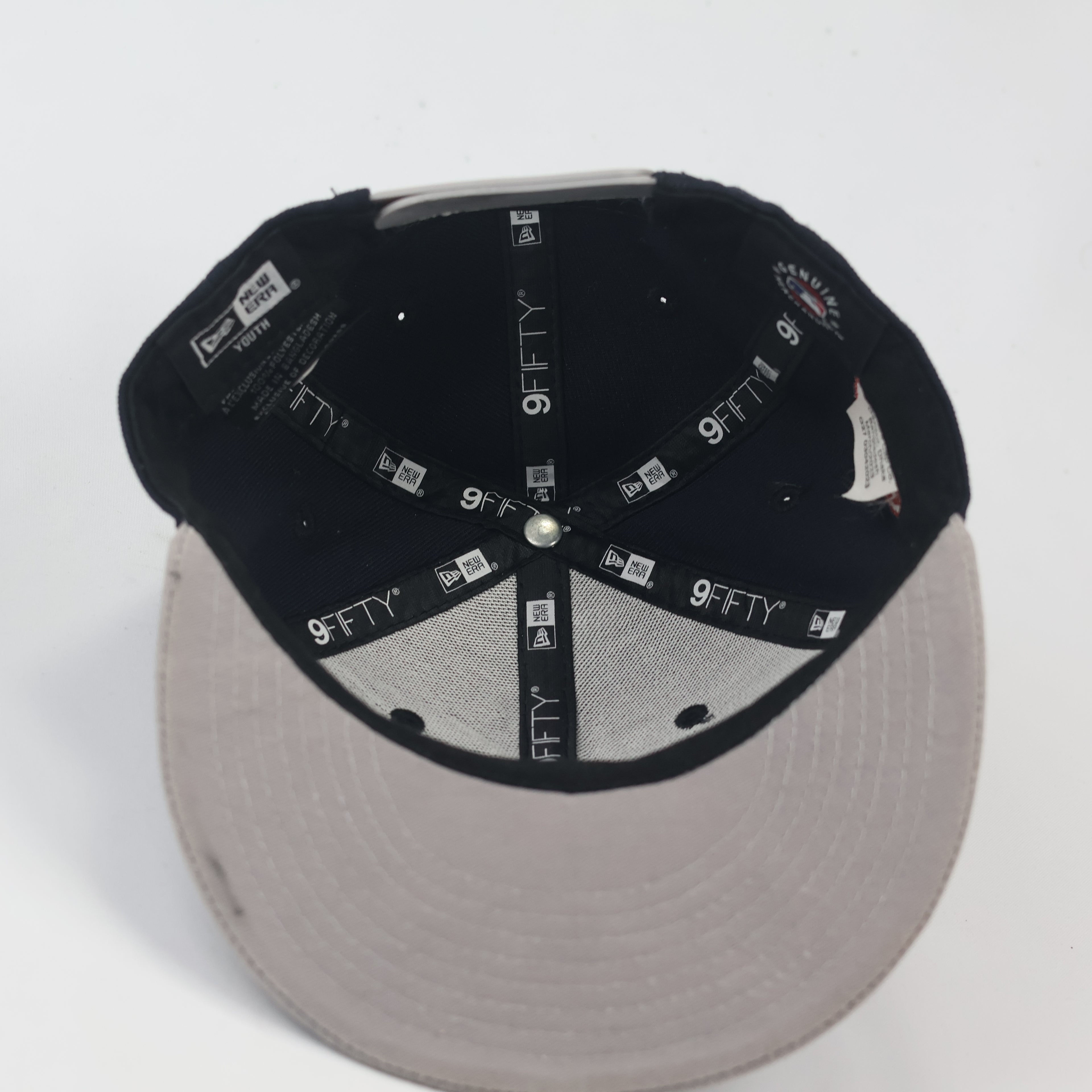 Thrifted New York Yankees MLB Two-Tone Thrifted Hat | Classic Navy Edition