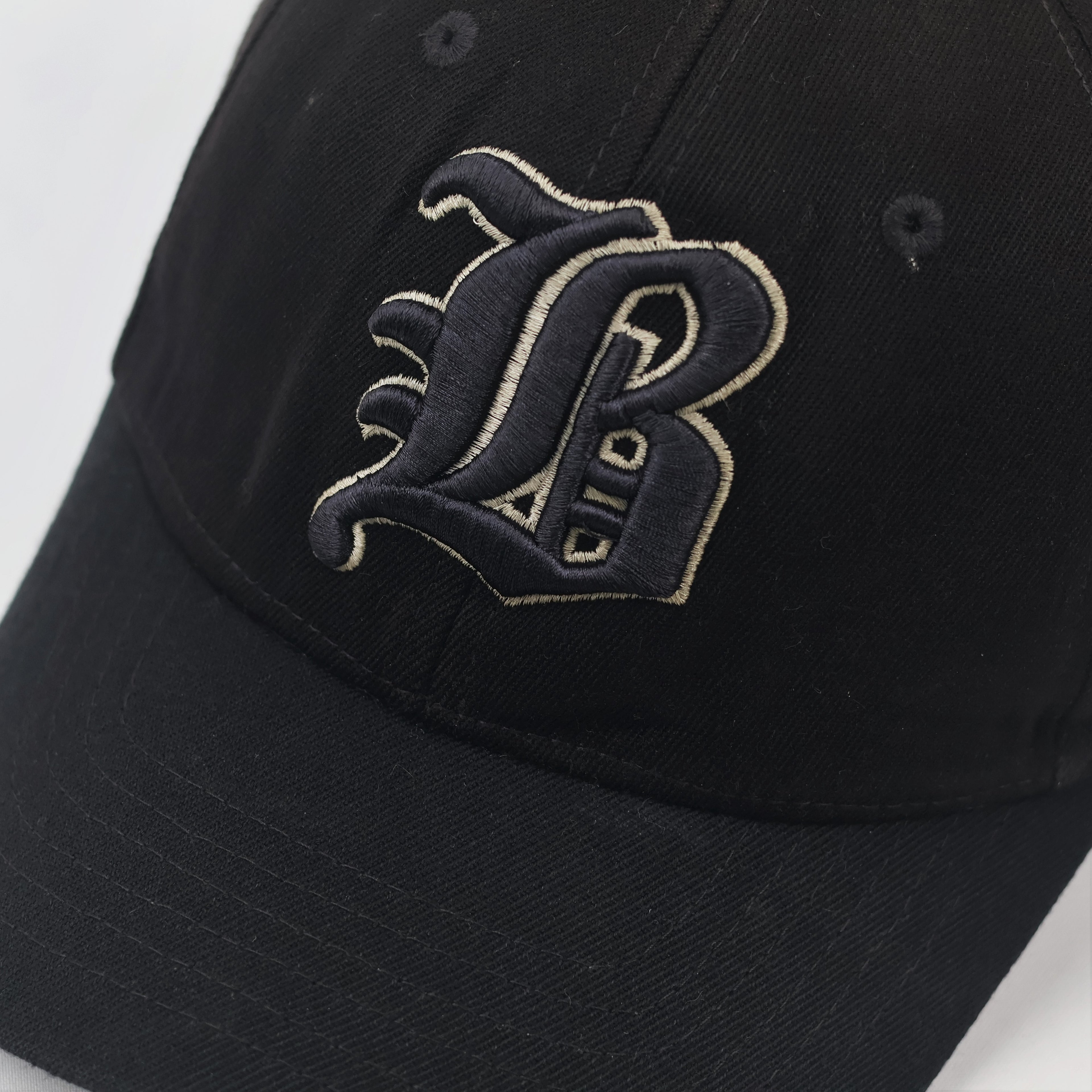 Vintage Brooklyn America Sports Thrifted Baseball Cap - Black & Gold