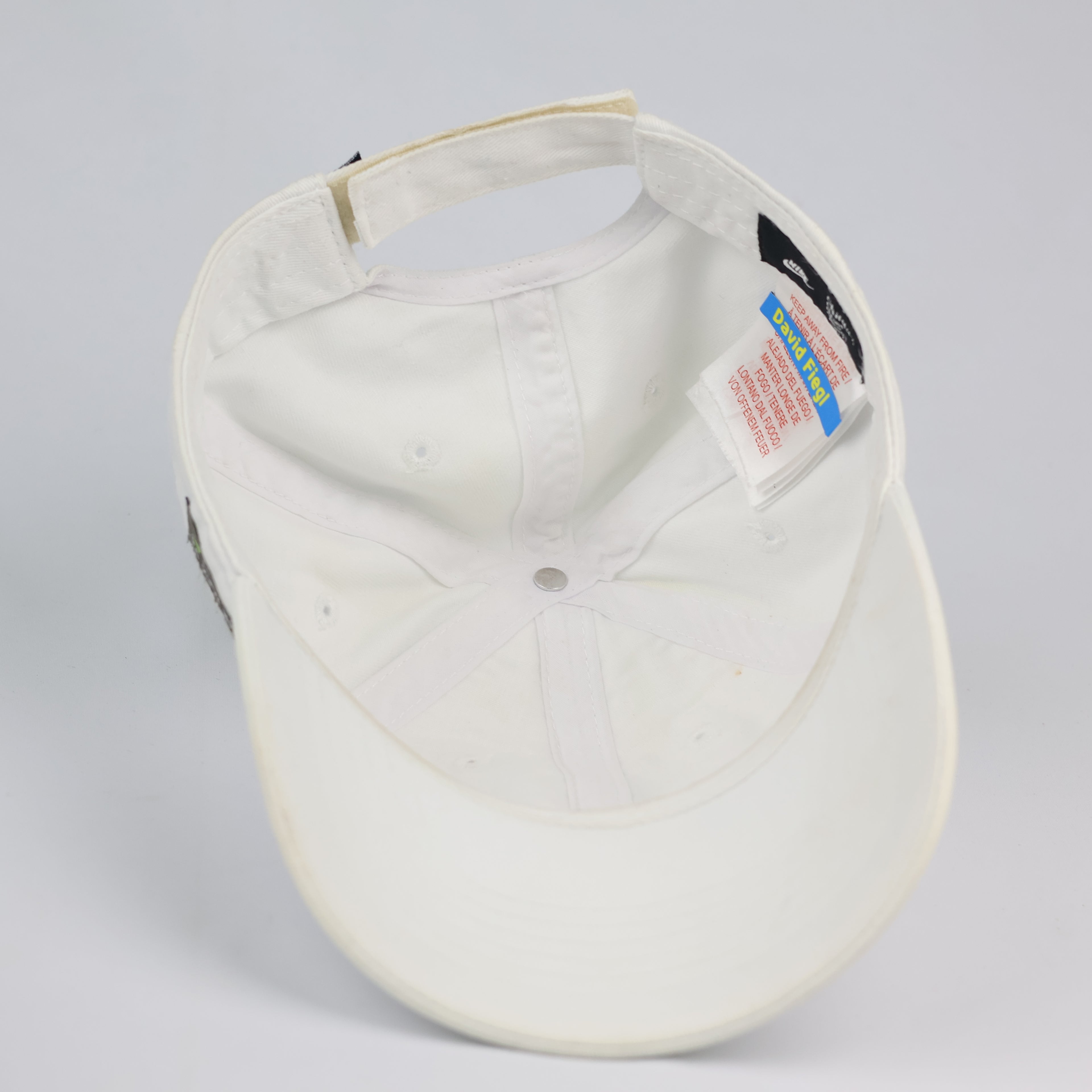 Nike Air Max 95 Embroidered Sneaker Logo White Thrifted Cap