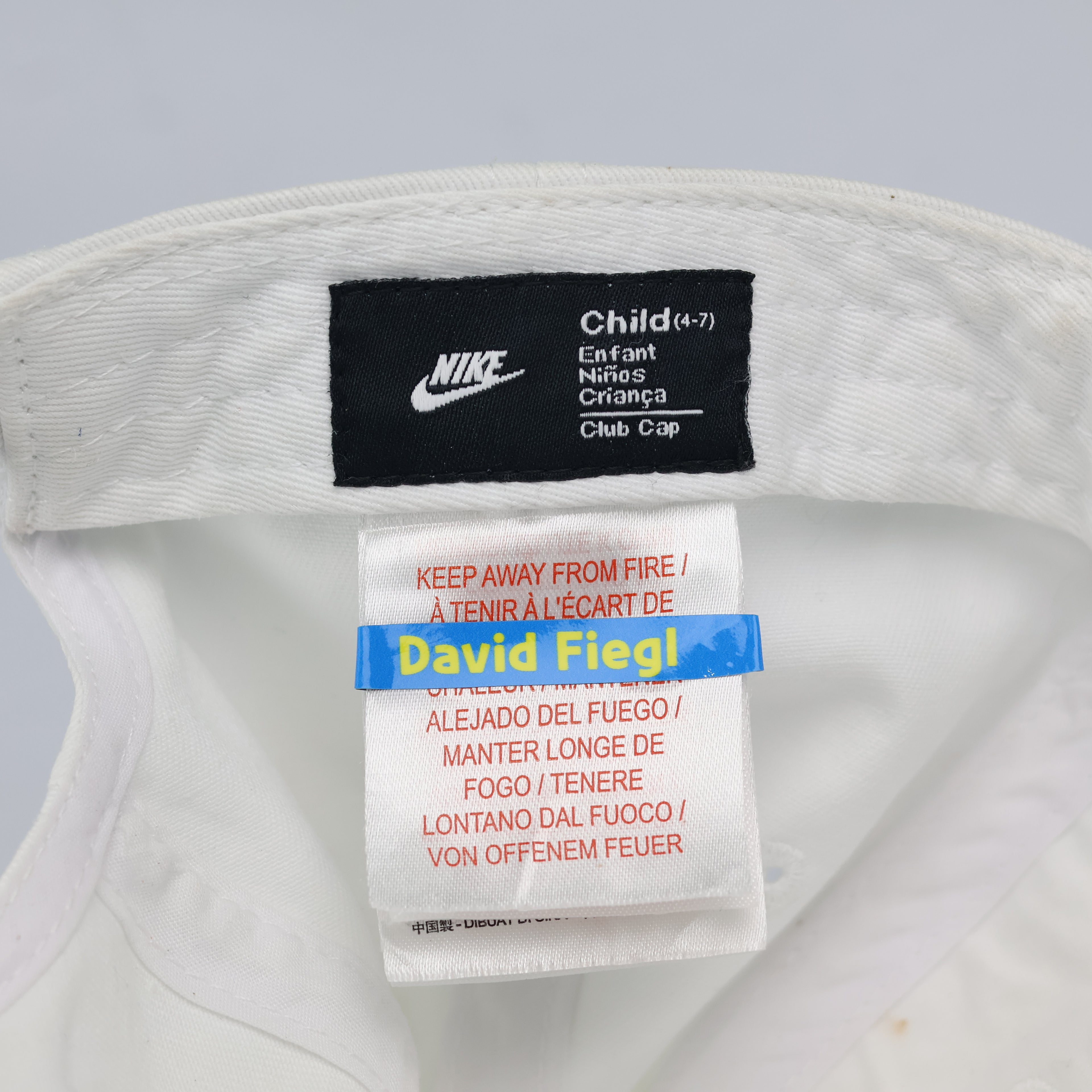 Nike Air Max 95 Embroidered Sneaker Logo White Thrifted Cap
