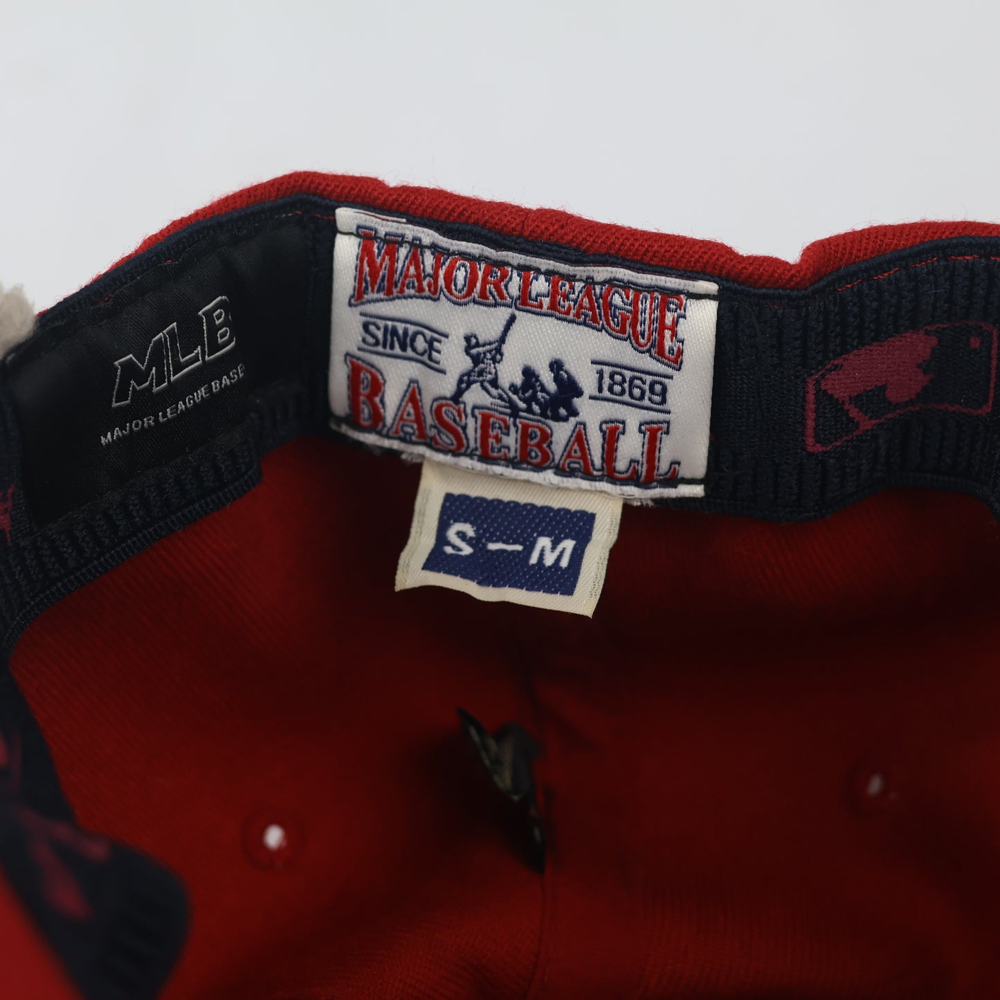 Vintage Boston Red Sox Baseball Trapper Thrifted Cap | Premium Pre-loved Winter Wear