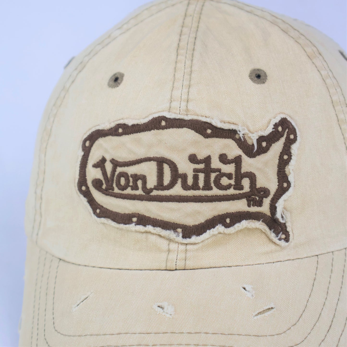 Vintage Von Dutch Distressed Dad Hat