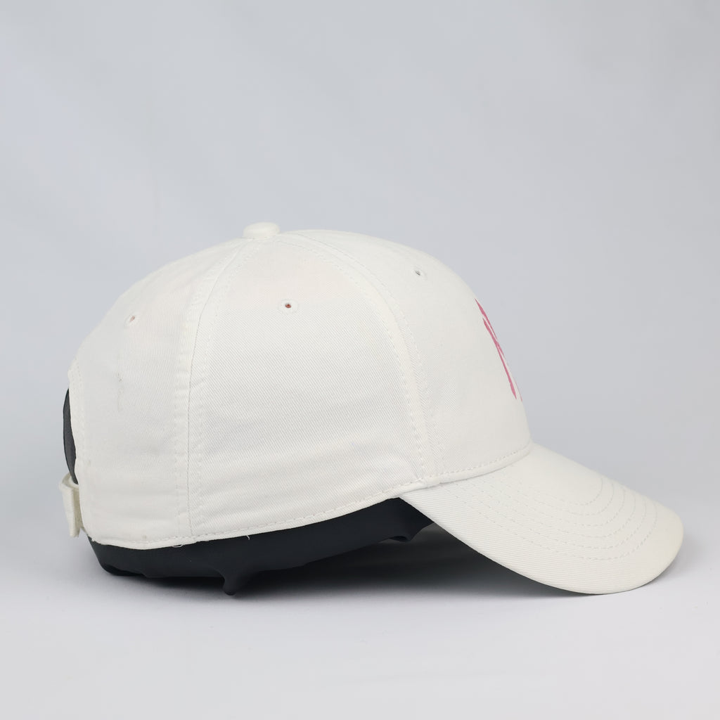 Off-White New York Yankees Cap with Pastel Pink NY Thrifted Logo