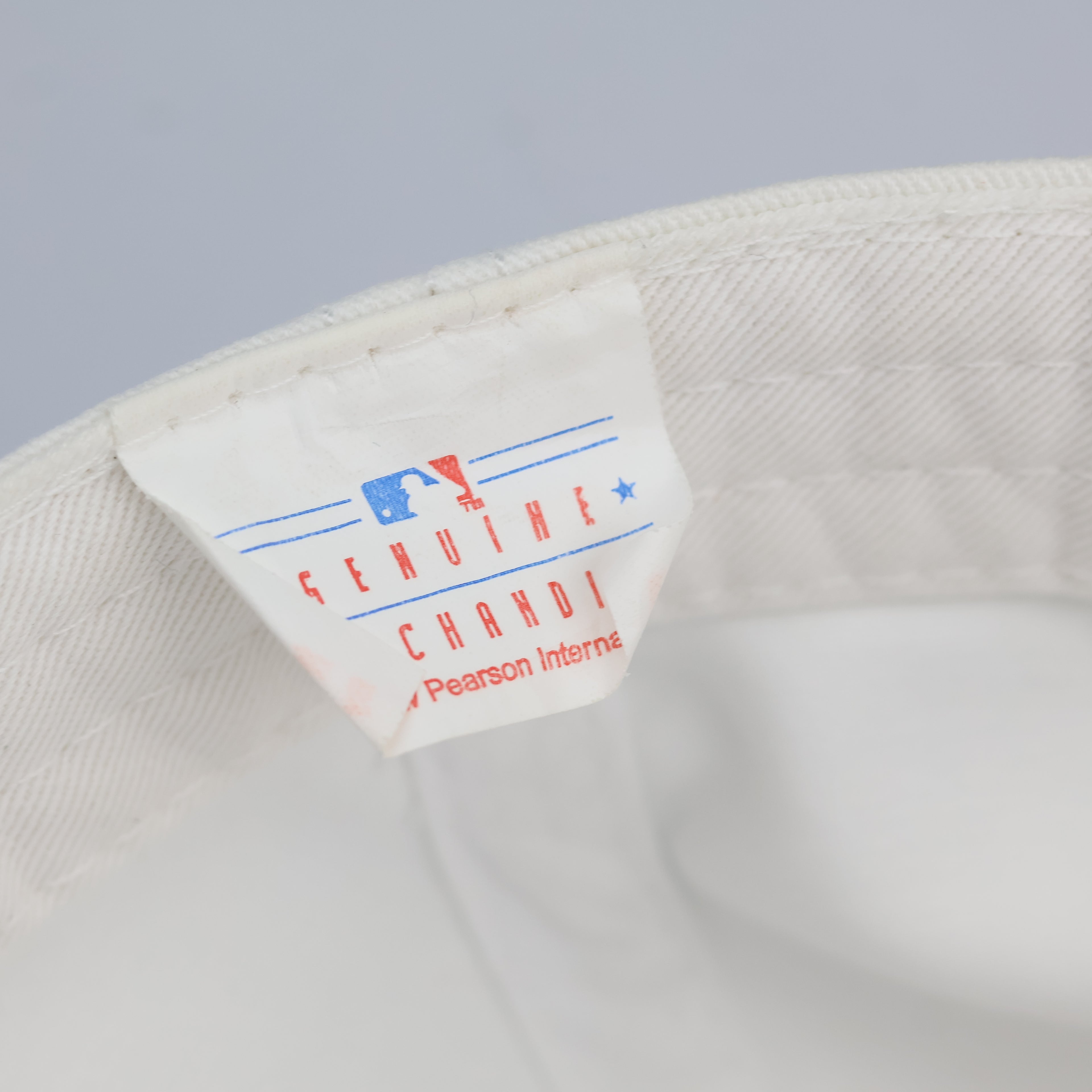 Off-White New York Yankees Cap with Pastel Pink NY Thrifted Logo