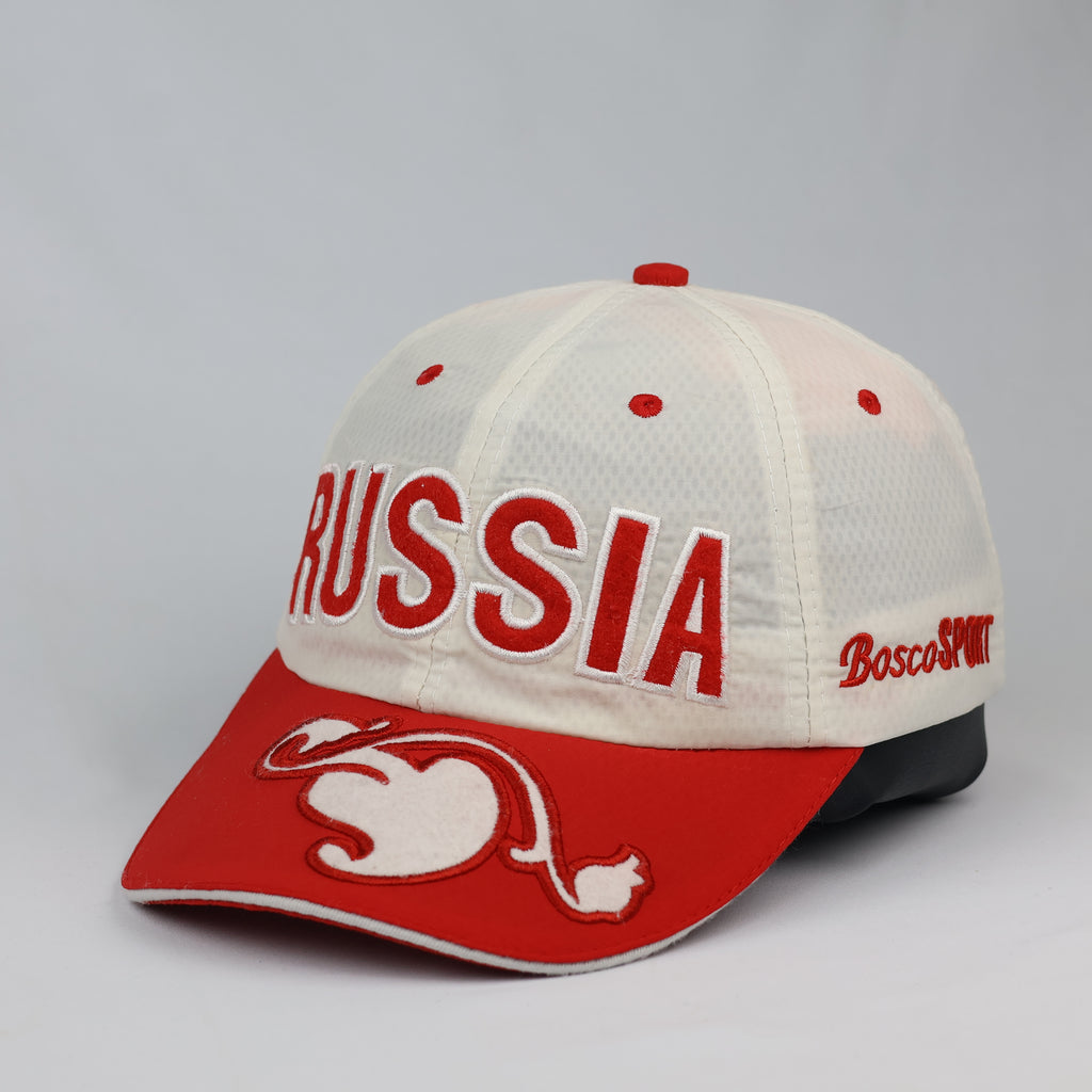 Russia Bosco Sport Team Graphic Strapback Baseball Cap