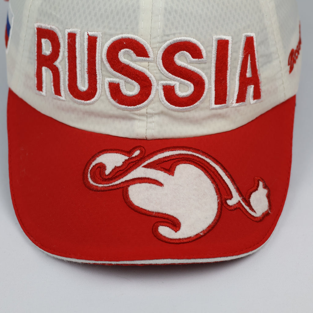 Russia Bosco Sport Team Graphic Strapback Baseball Cap